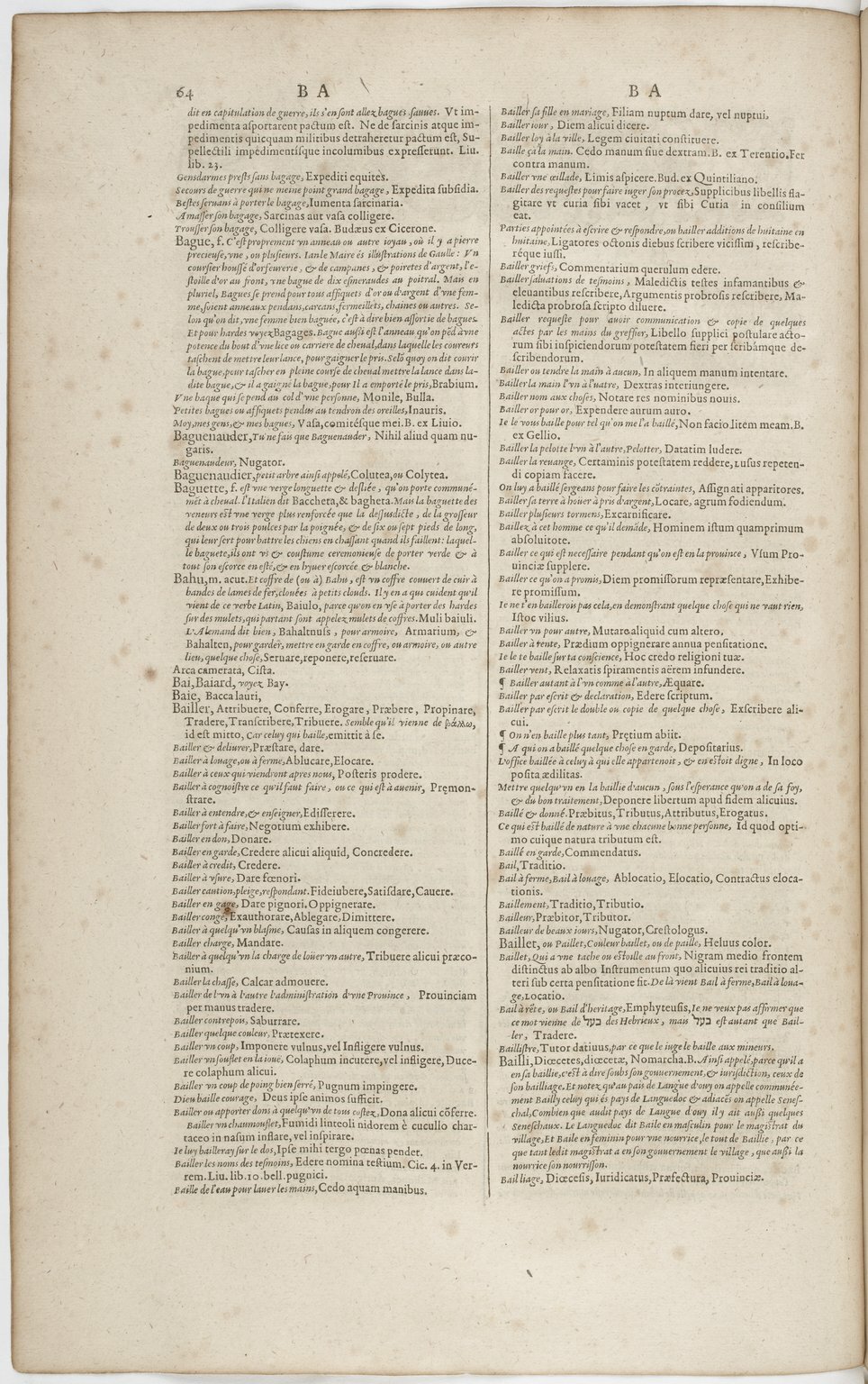 1606 - David Douceur - Trésor de la langue française - BnF