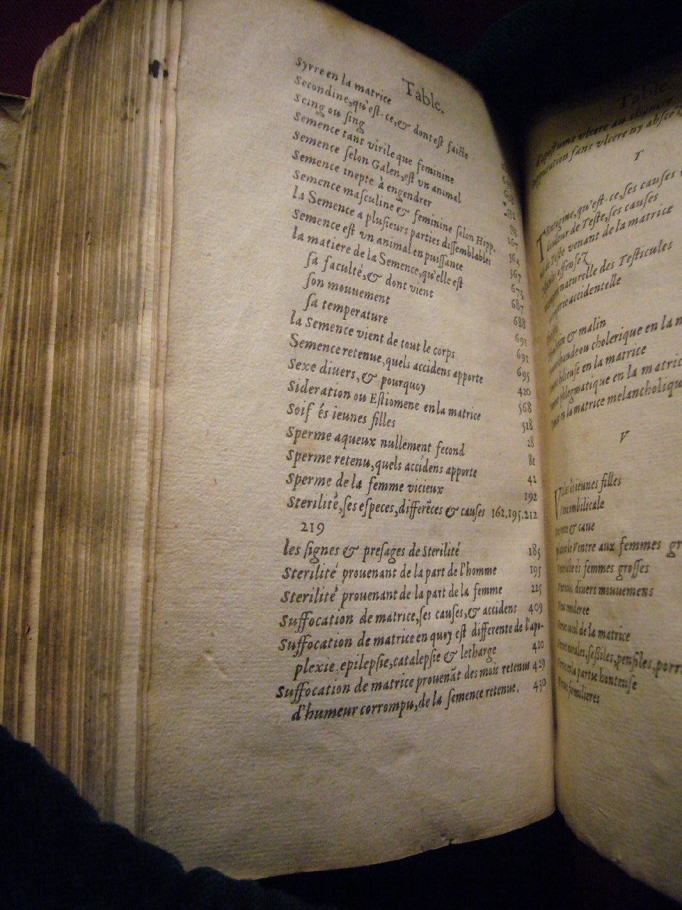 1585 - Jacques du Puis - Trésor des remèdes secrets pour les maladies des femmes - BnF