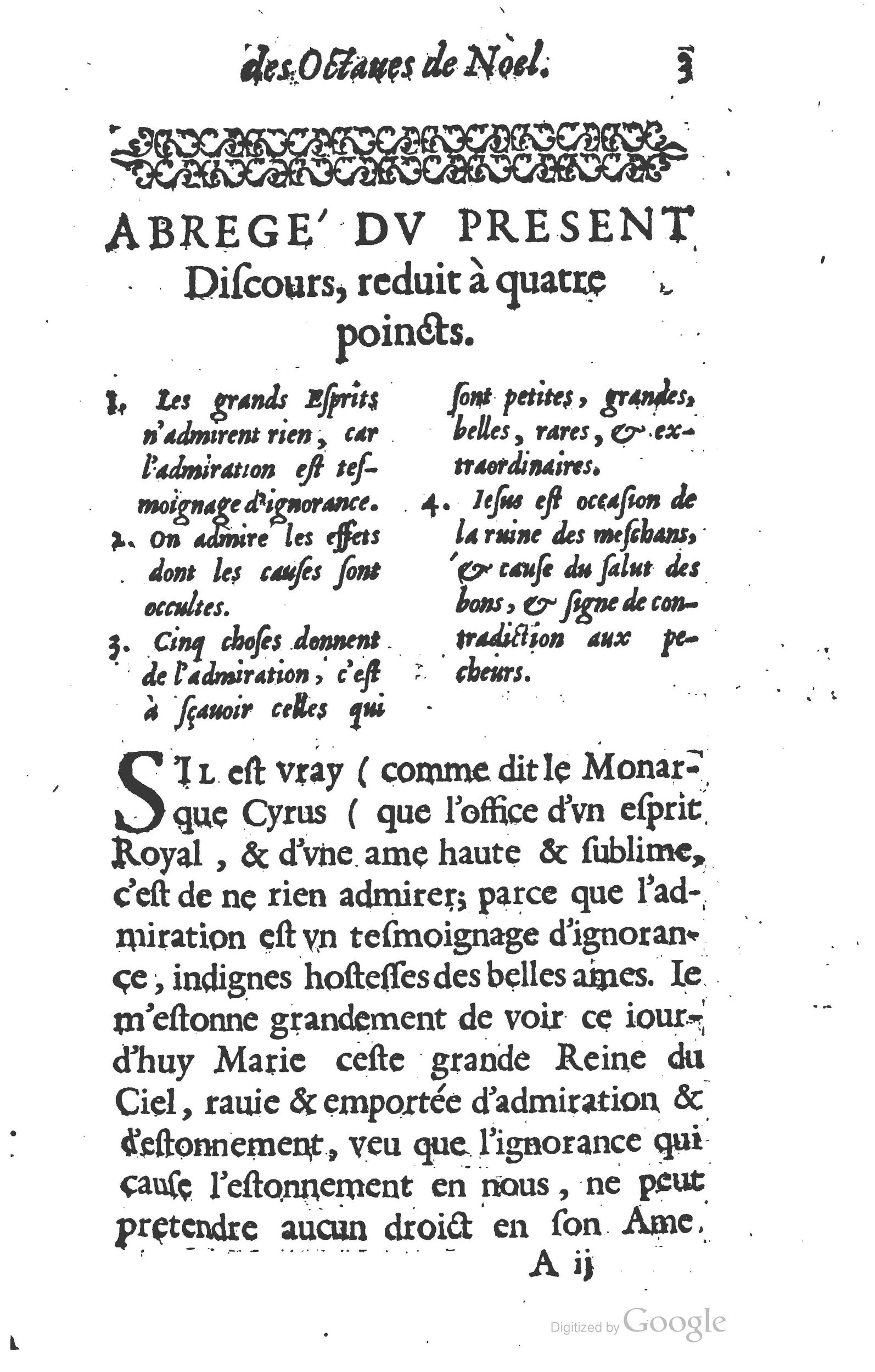 1629 - Manassés de Préaulx - Sermons ou Trésors de la piété chrétienne - BM Lyon
