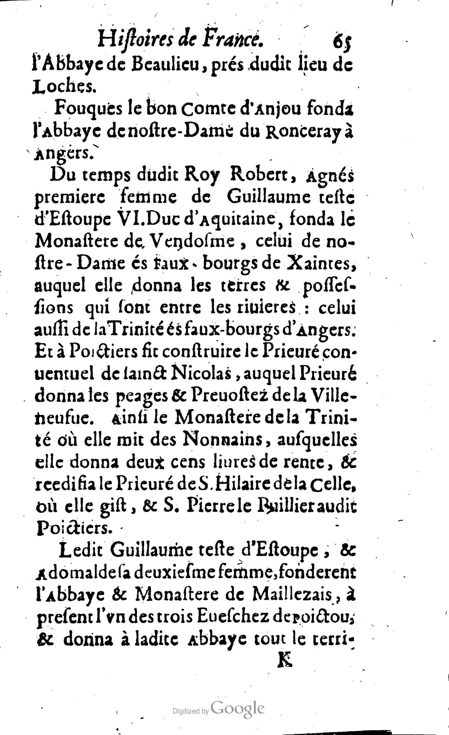 1638 - Jean Corrozet - Trésor des histoires de France - BM Lyon 1638 - Jean Corrozet - Trésor des histoires de France - BM Lyon