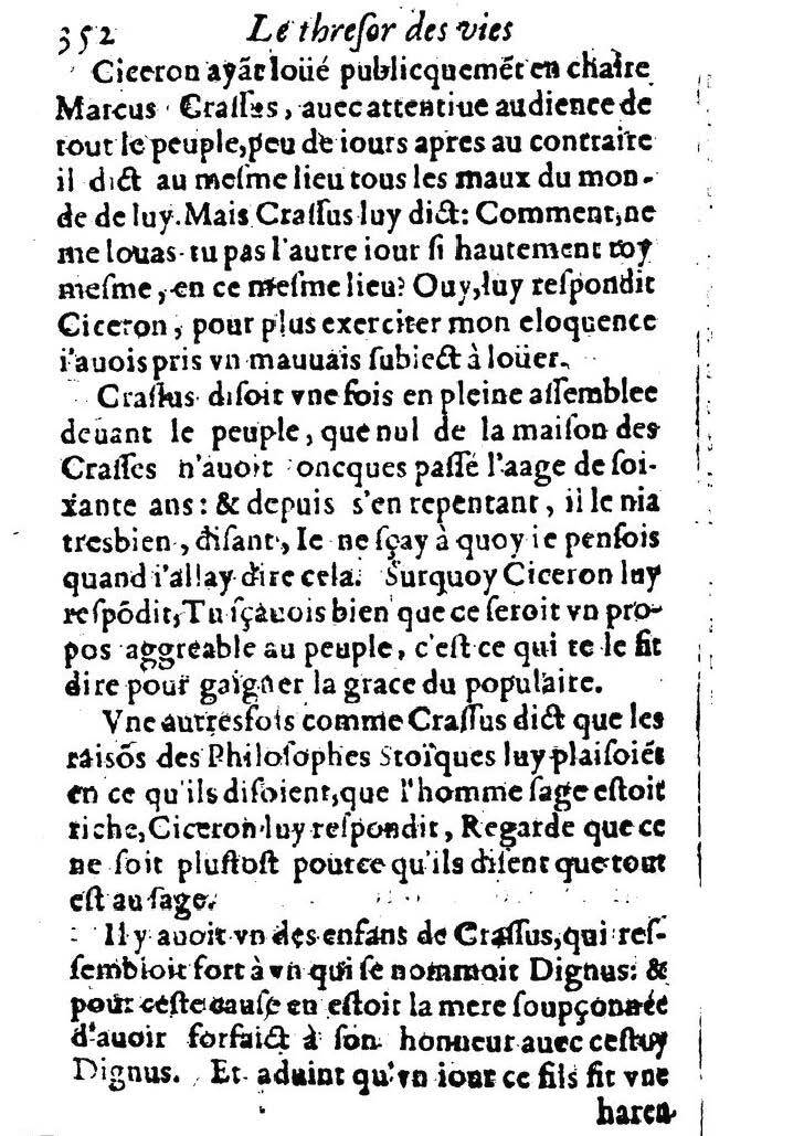 1611 - Pierre Rigaud - Trésor des vies de Plutarque - BM Lyon