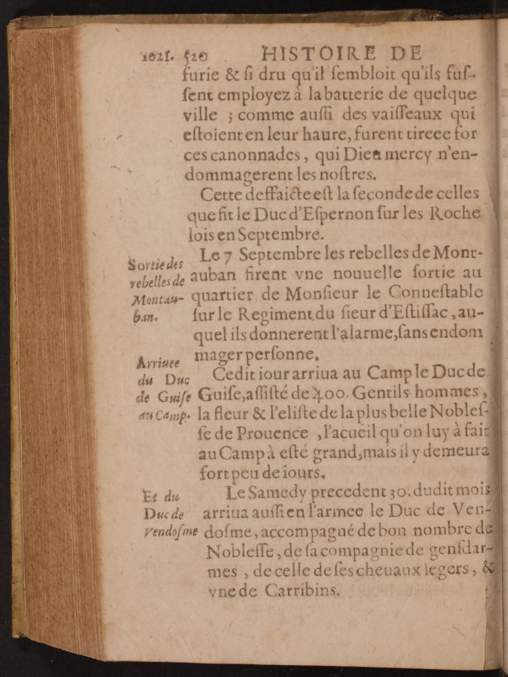 1626 - Joseph Bouillerot - Trésor de l’histoire générale de notre temps - BnF Arsenal
