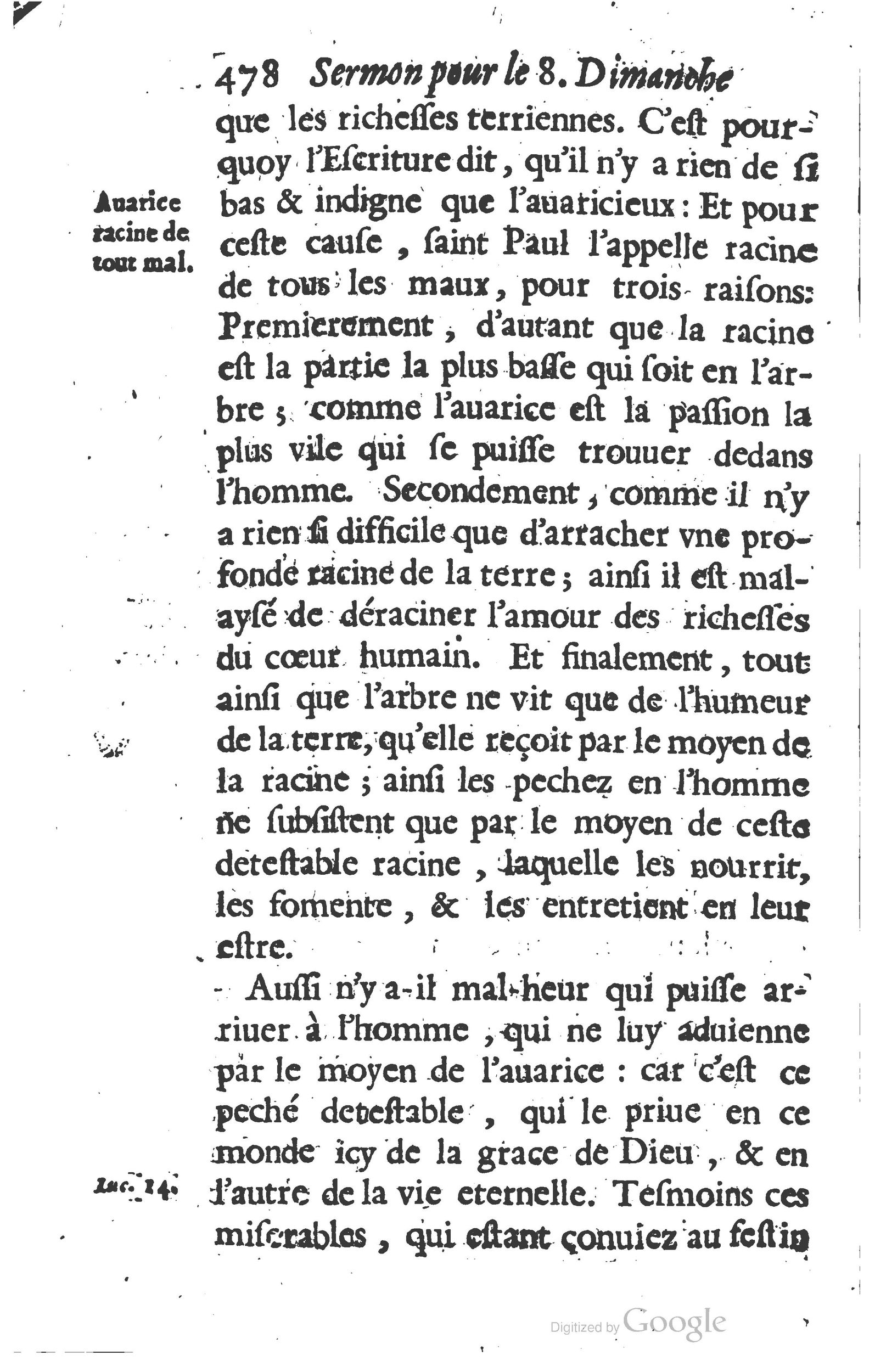 1629 - Manassés de Préaulx - Sermons ou Trésors de la piété chrétienne - BM Lyon