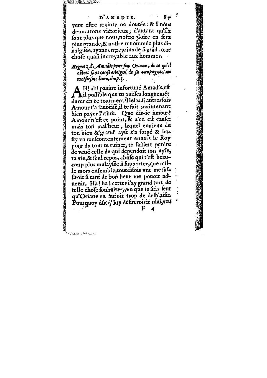1572 - Veuve Gabriel Cotier - Trésor des Amadis - BM Lyon