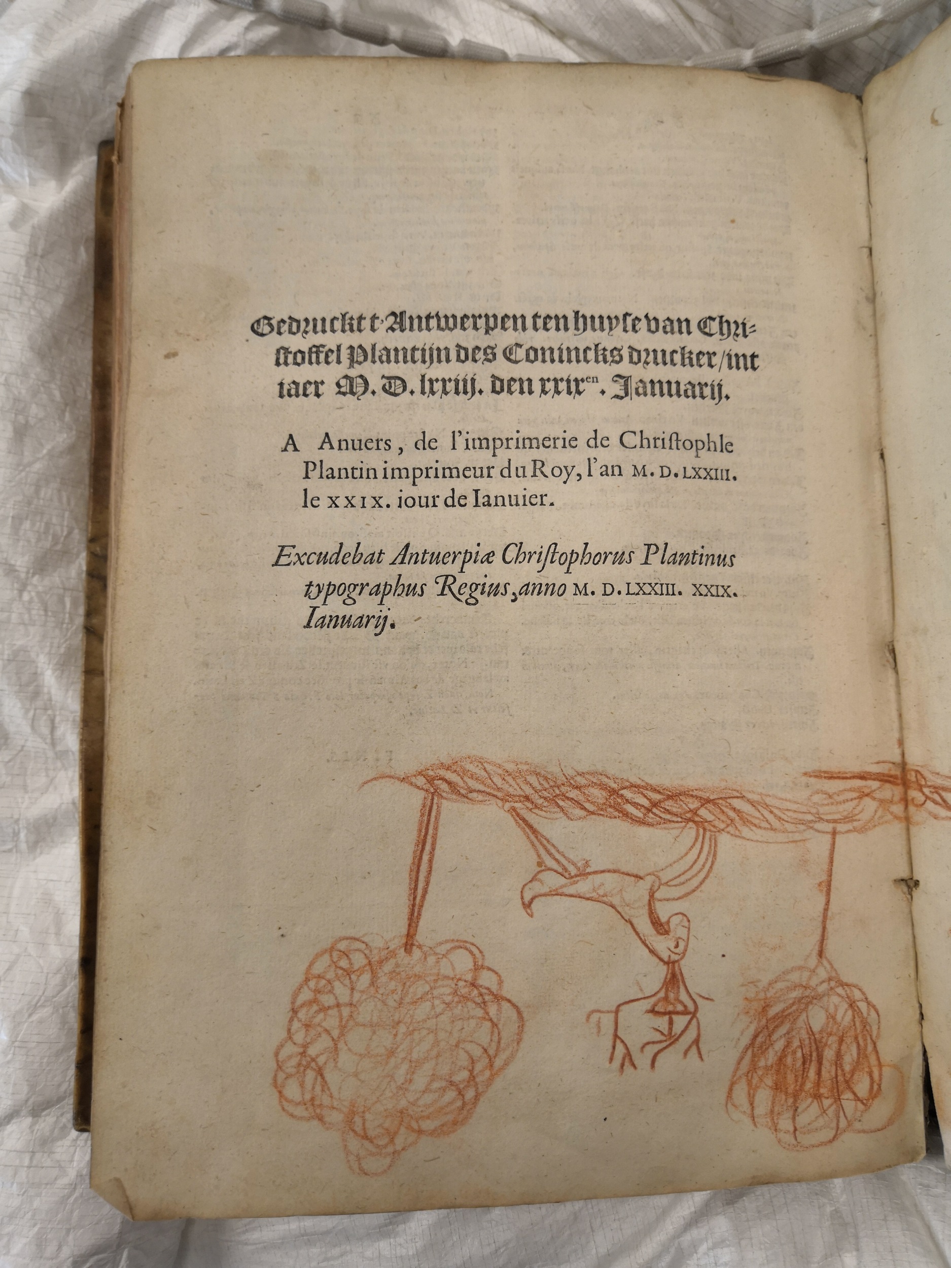 1573 - Christophe Plantin - Trésor du langage bas-allemand - Anvers Université