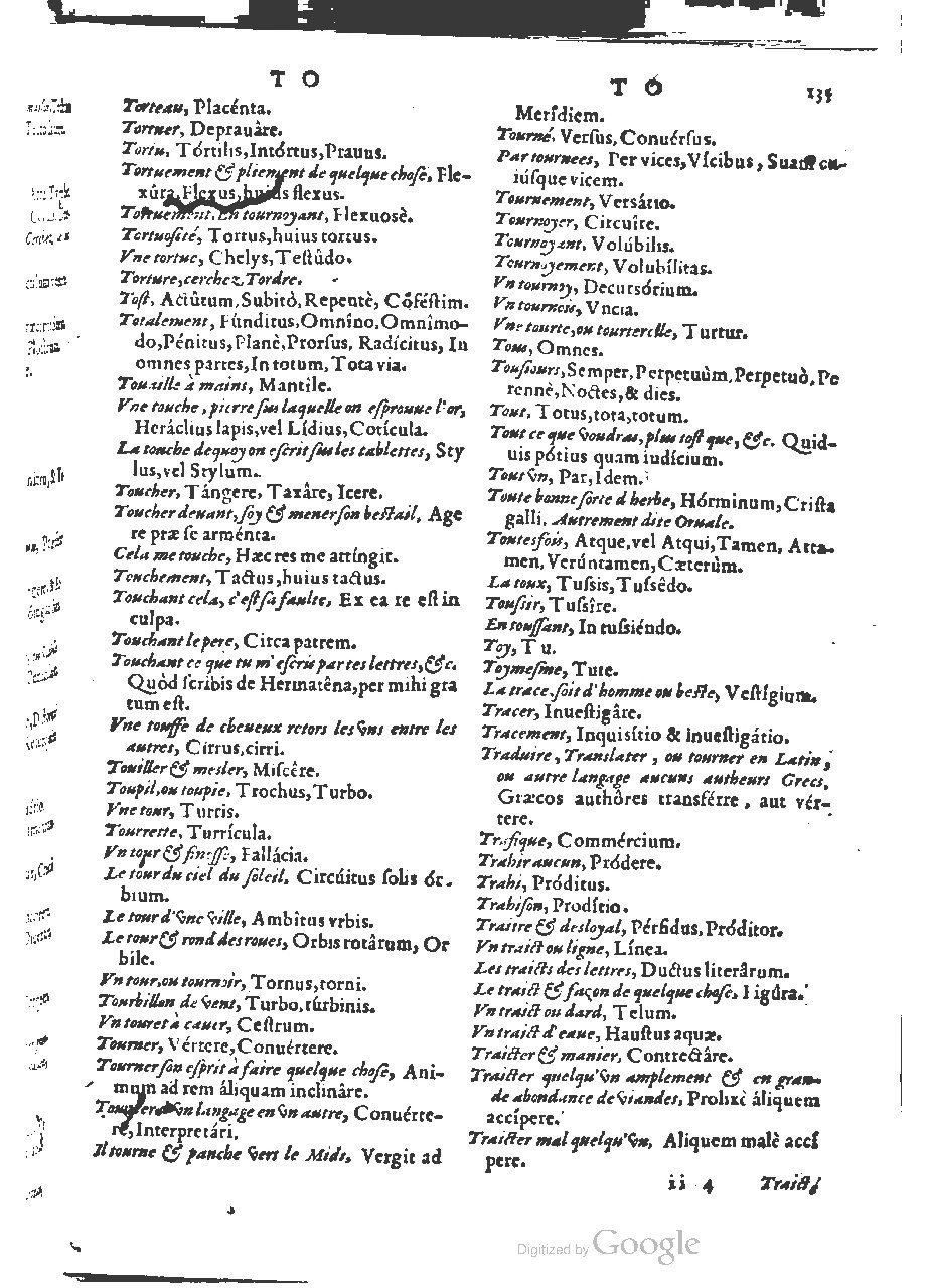 1564 - Henri Hylaire et Louis Cloquemin - Trésor des mots et traits français - BSB Munich 1564 - Henri Hylaire et Louis Cloquemin - Trésor des mots et traits français - BSB Munich