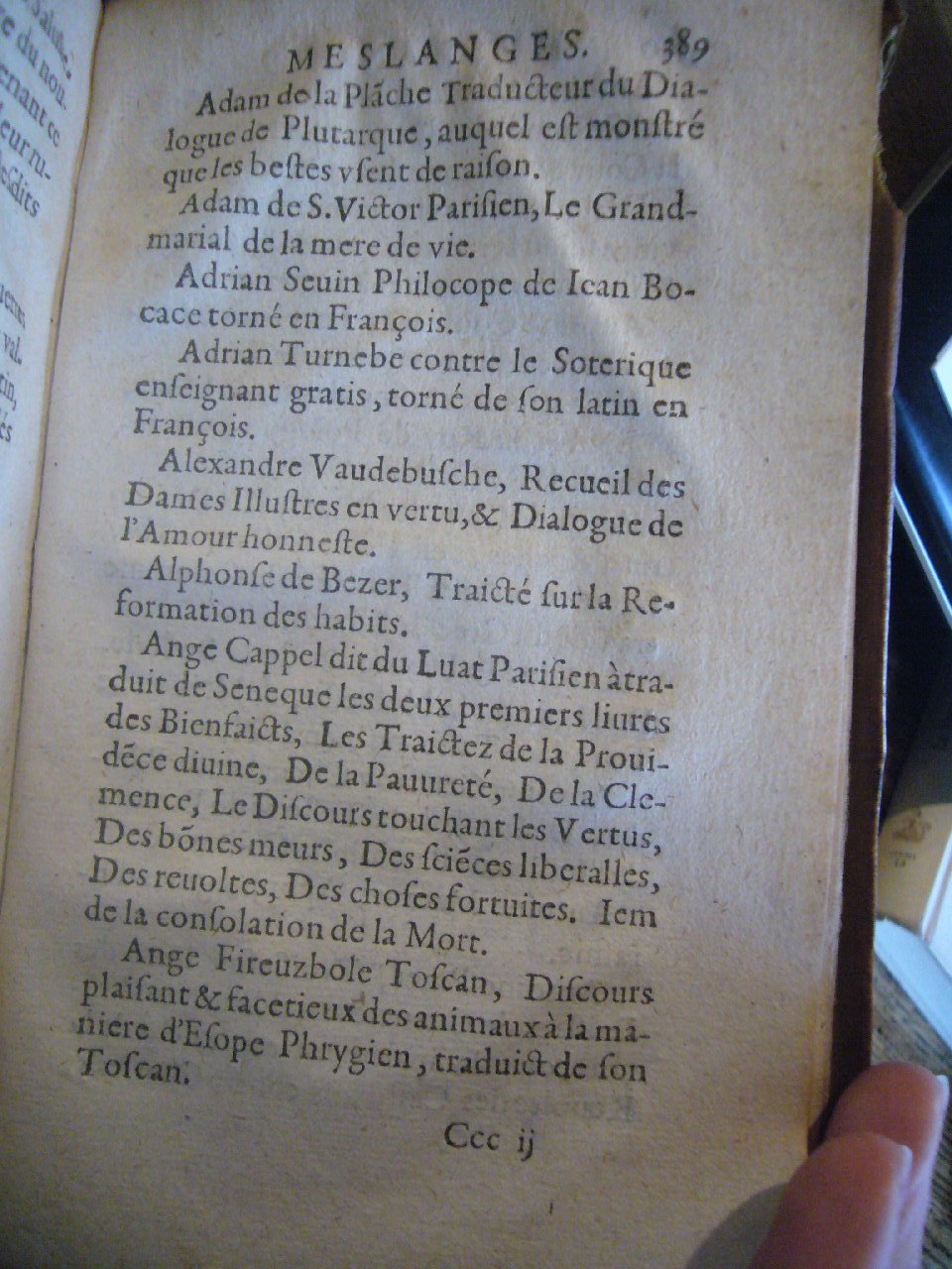1602 - François Jacquin - Trésor des bons esprits français - BnF Arsenal