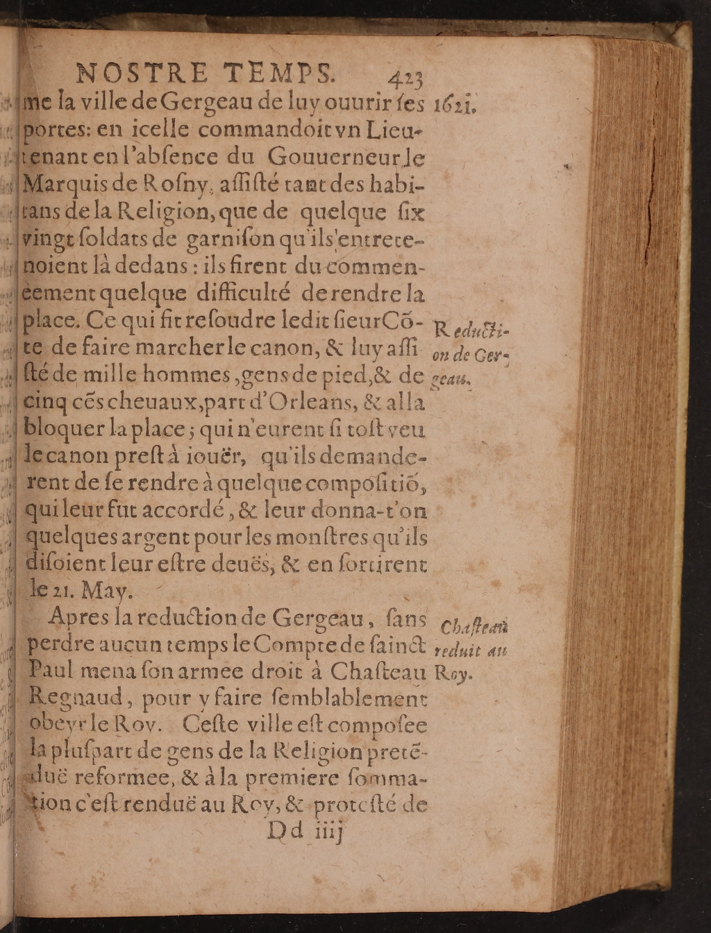 1626 - Joseph Bouillerot - Trésor de l’histoire générale de notre temps - BnF Arsenal