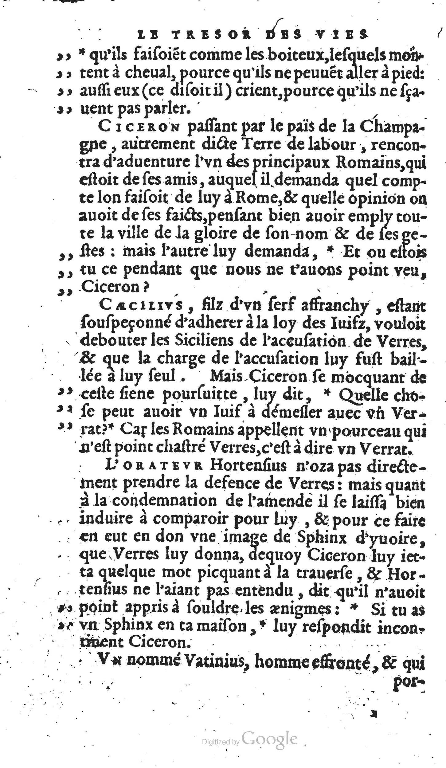1567 - Willem Silvius - Trésor des vies de Plutarque - Anvers Musée Plantin-Moretus