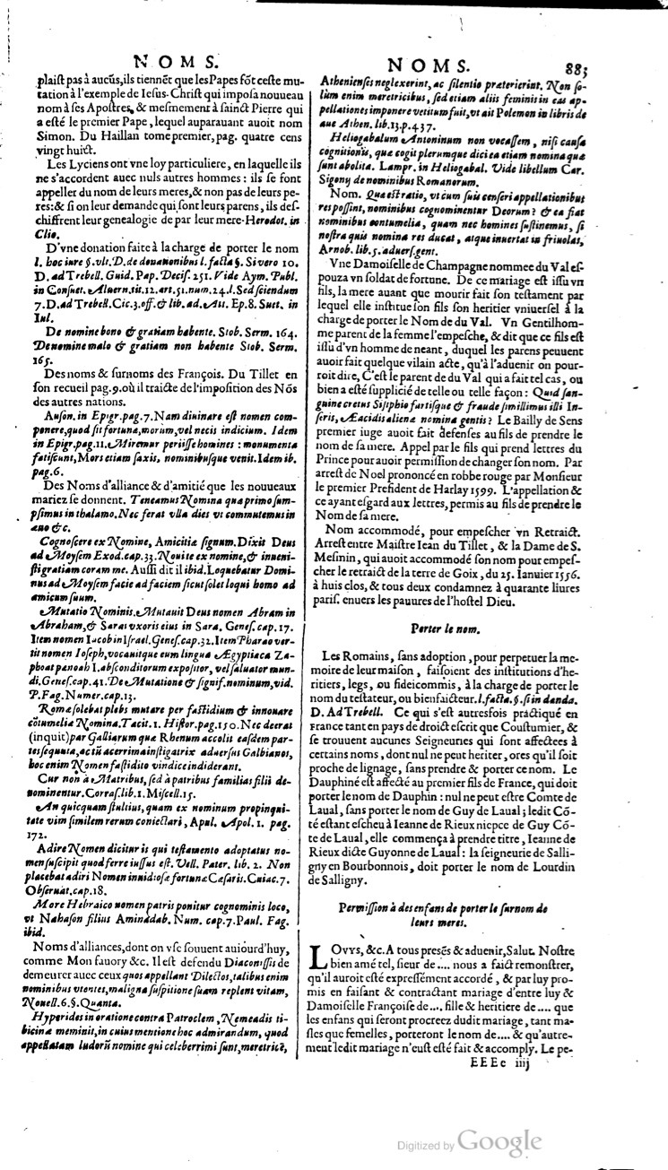 1629 - Veuve Nicolas Buon - Trésor du droit français (21754 T. 2) - BM Lyon