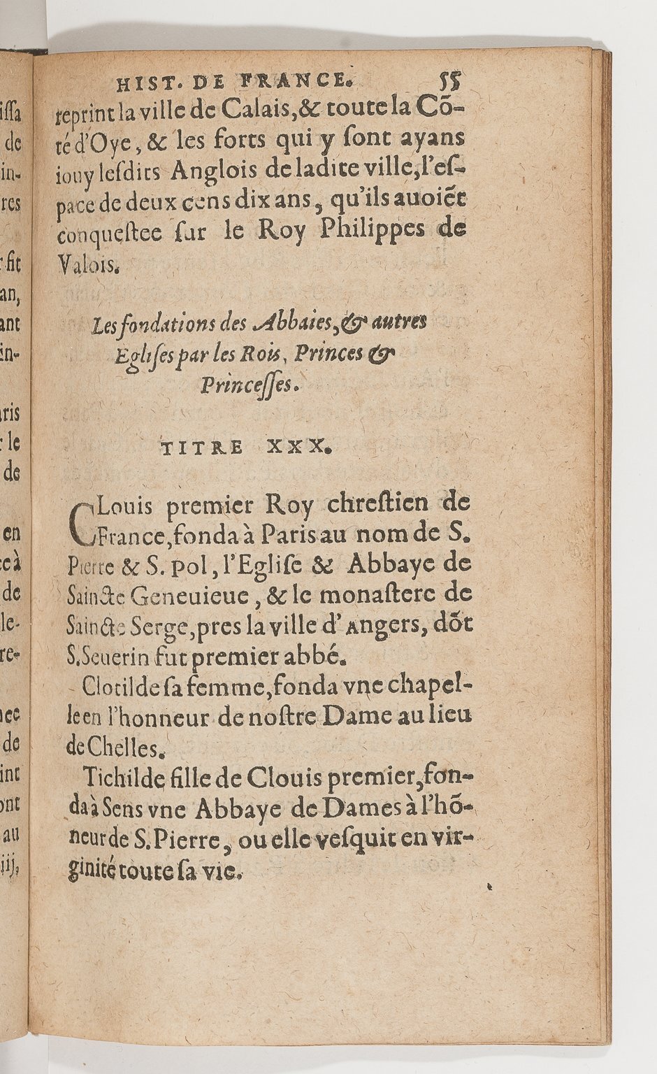 1583 - Galiot Corrozet - Trésor des histoires de France - BnF