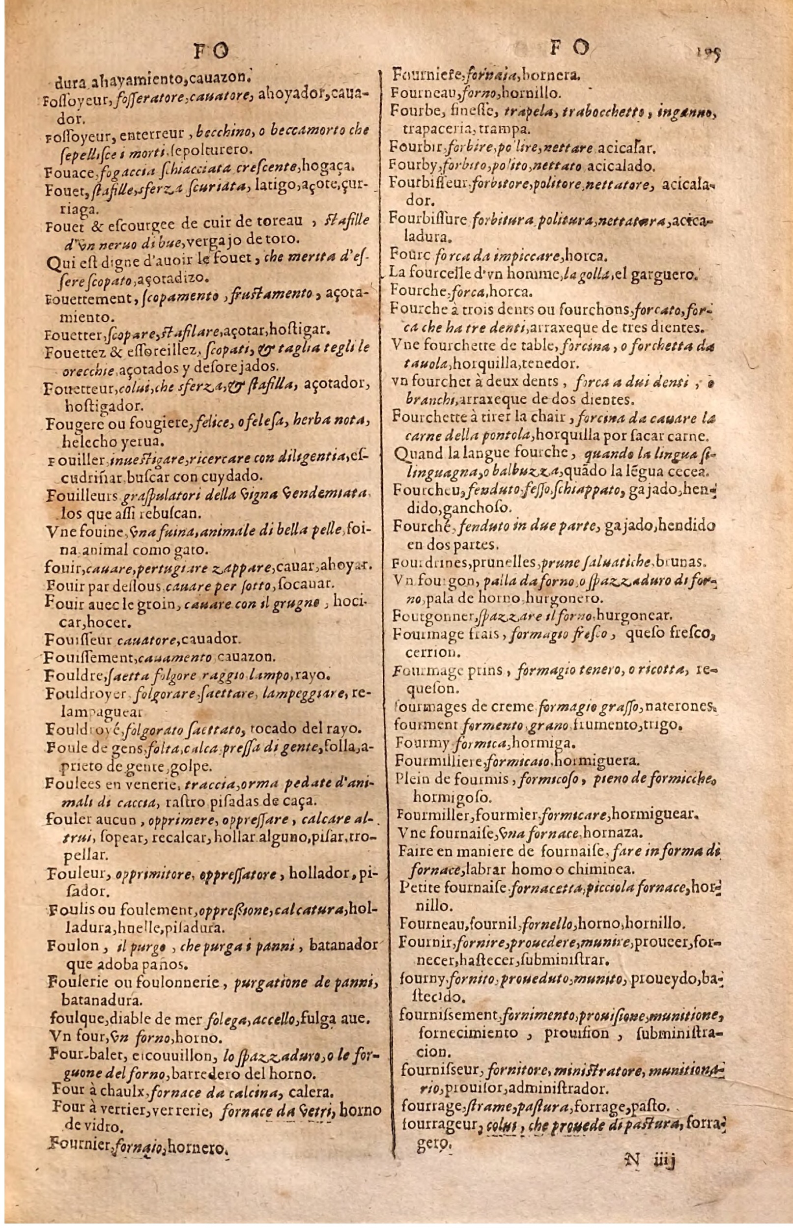 1627 - Jacques Crespin - Trésor des trois langues (Seconde partie) - Regensburg