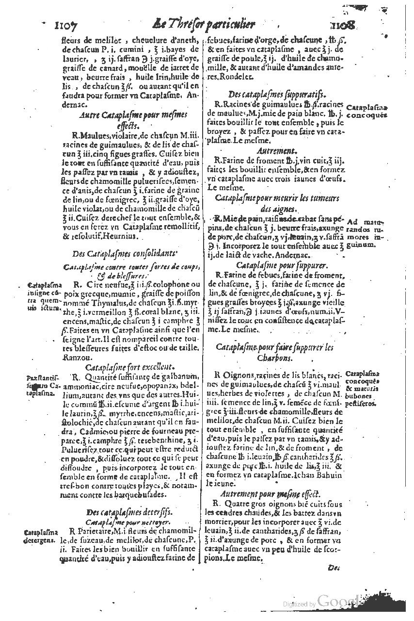 1616 - Étienne Gamonet - Grand trésor ou dispensaire - BSB Munich