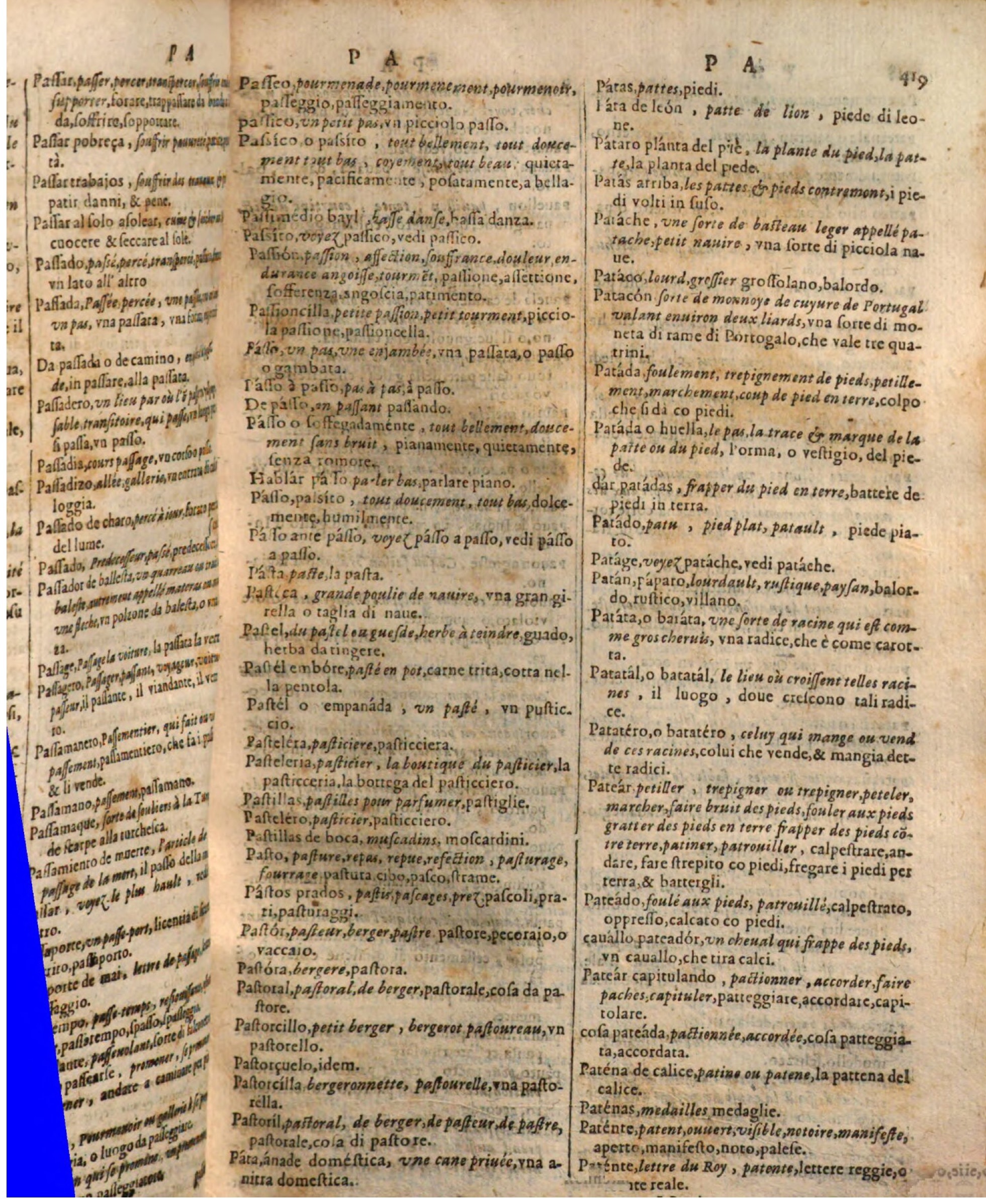 1644 - Jacques Crespin - Trésor des trois langues - Passau 1644 - Jacques Crespin - Trésor des trois langues - Passau