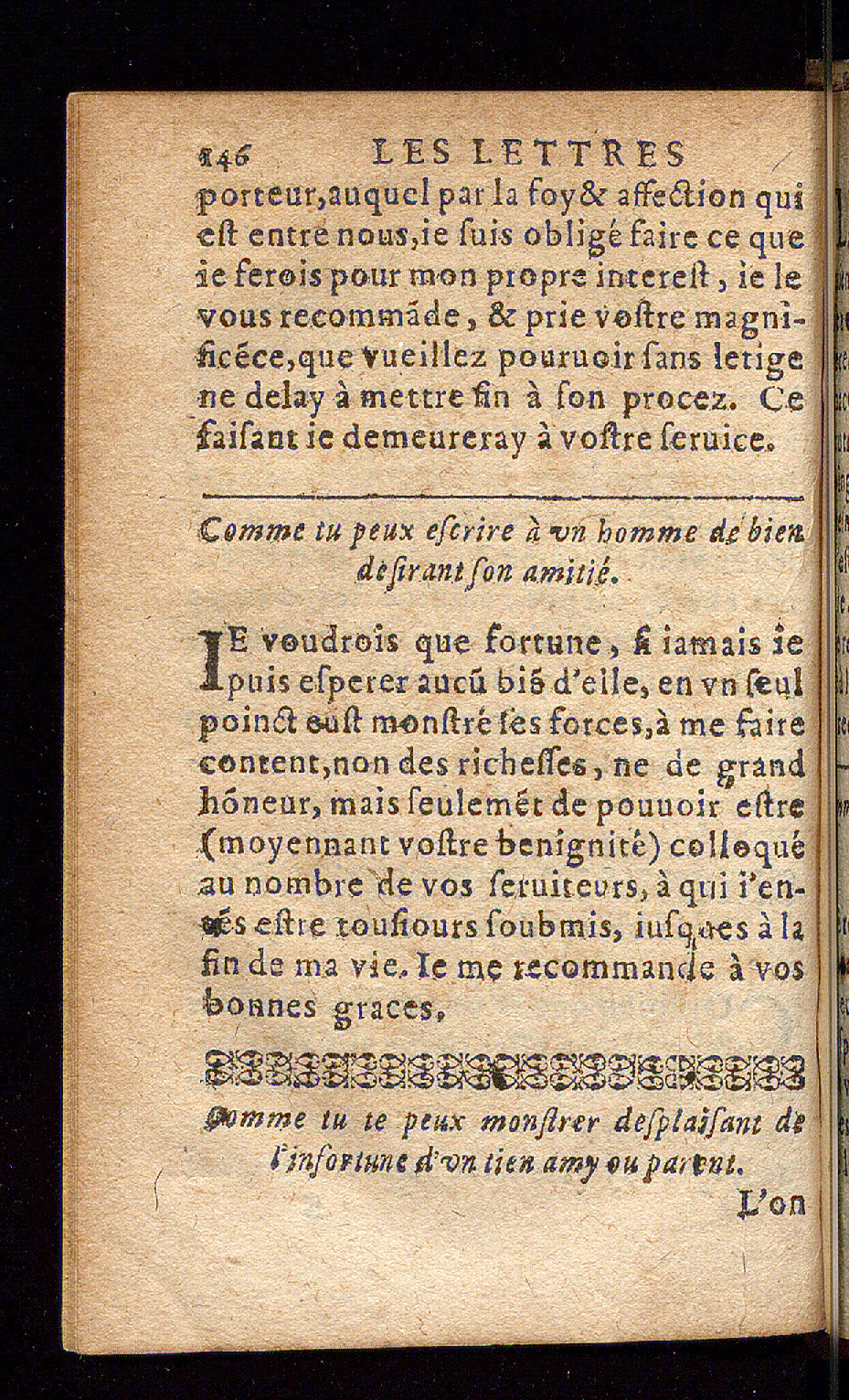 1614 - Barthélemy Vincent - Élite et Trésor des lettres missives - Bâle