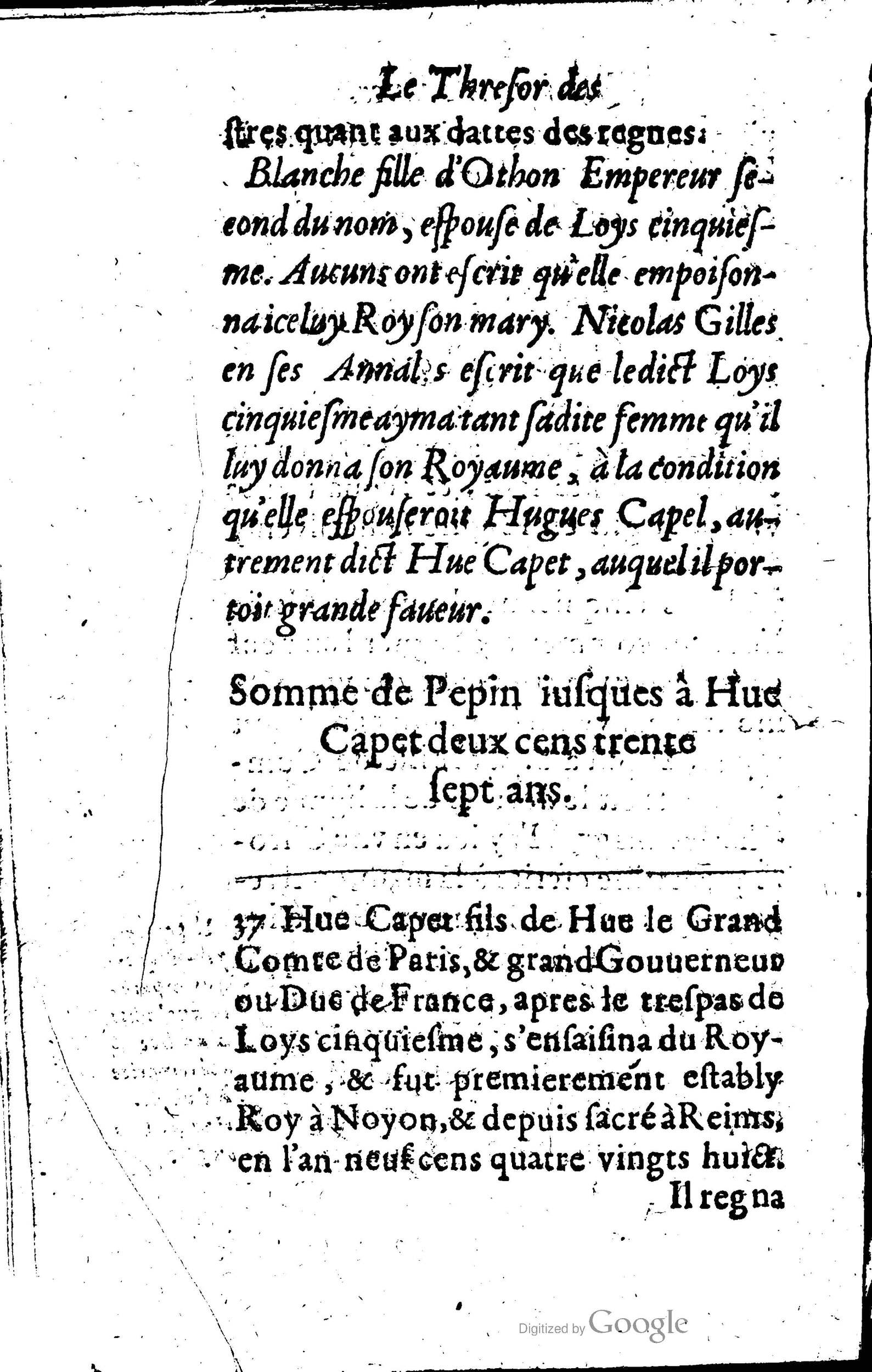 1619 - Jean Corrozet - Trésor des histoires de France - Anvers Musée Plantin-Moretus