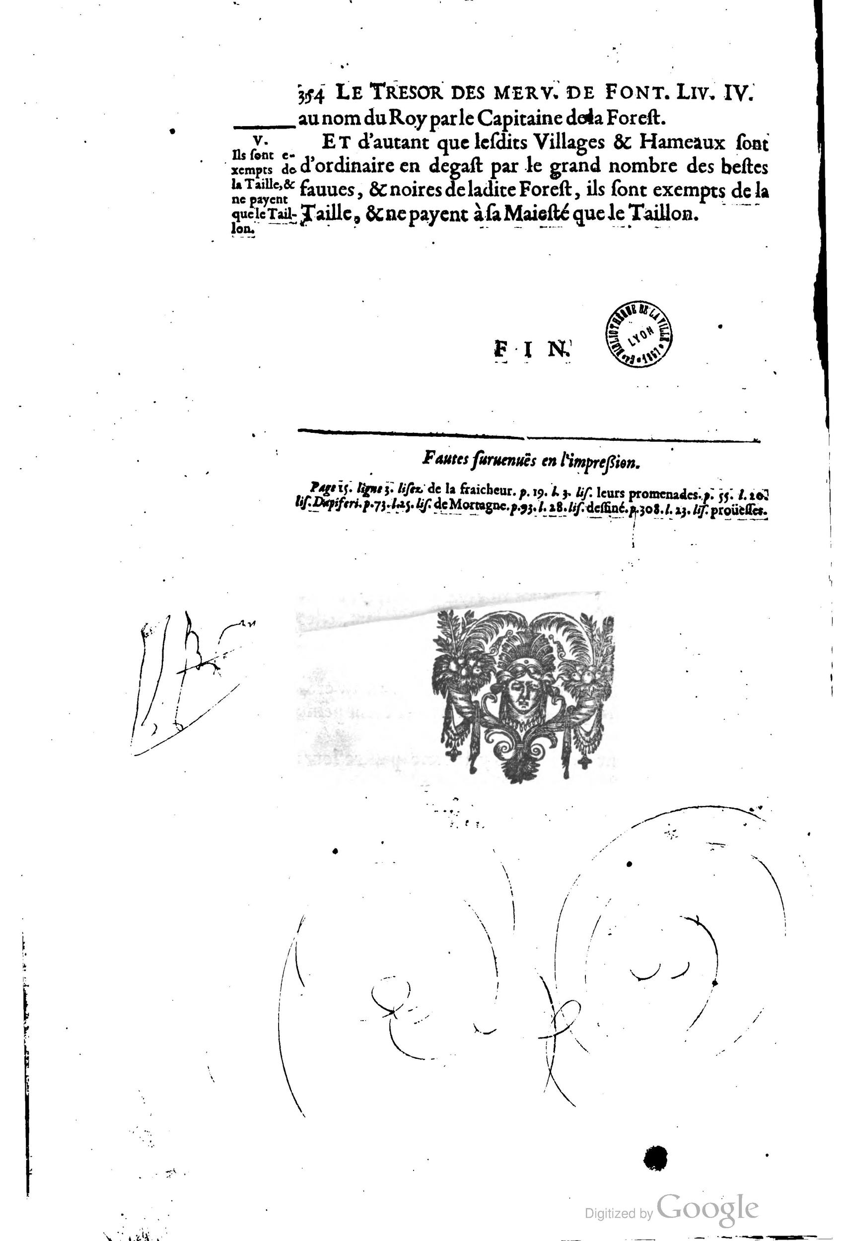 1642 - Sébastien Cramoisy - Trésor des merveilles de la maison royale de Fontainebleau - BM Lyon 1642 - Sébastien Cramoisy - Trésor des merveilles de la maison royale de Fontainebleau - BM Lyon