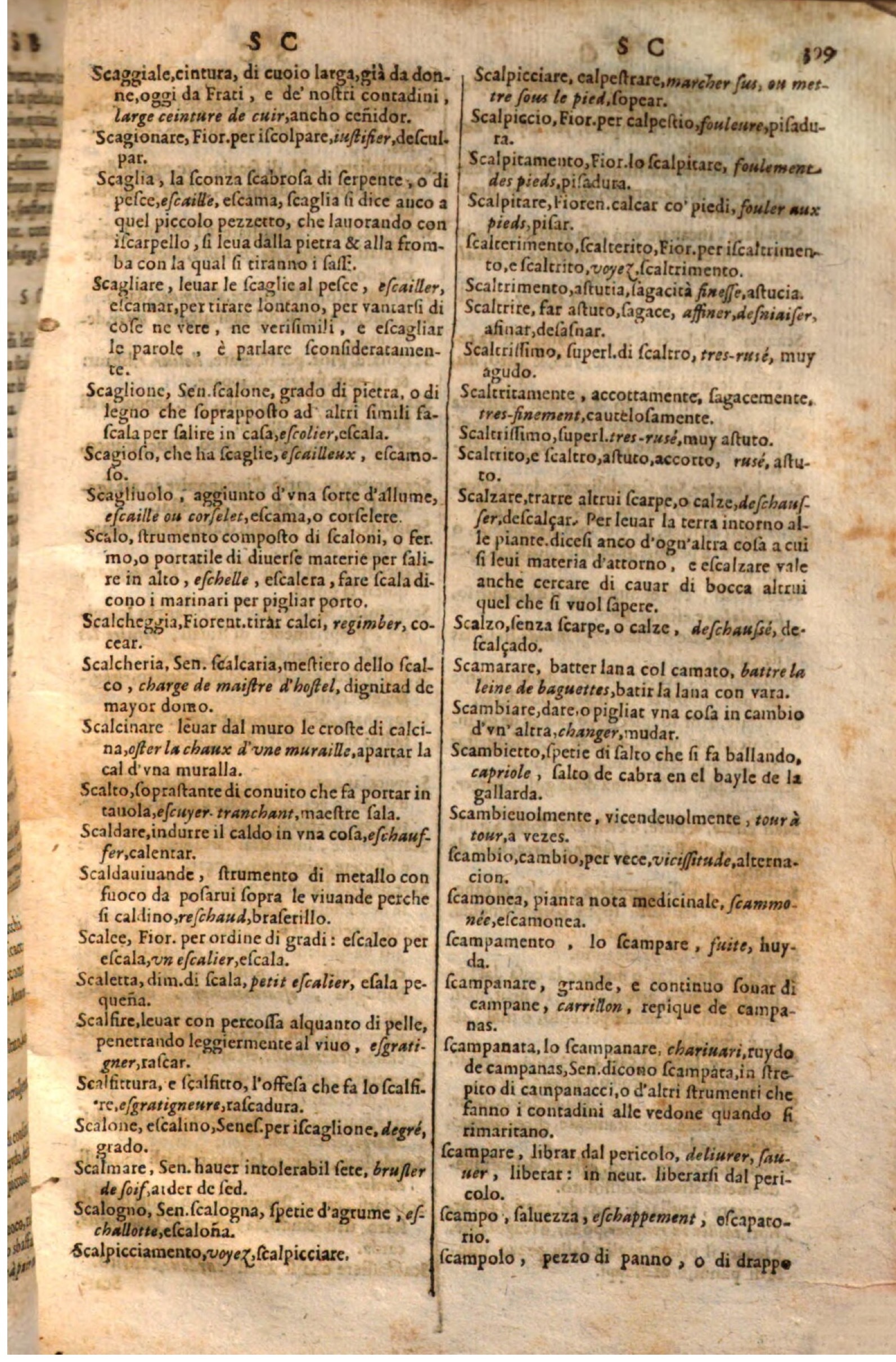 1644 - Jacques Crespin - Trésor des trois langues - Passau 1644 - Jacques Crespin - Trésor des trois langues - Passau