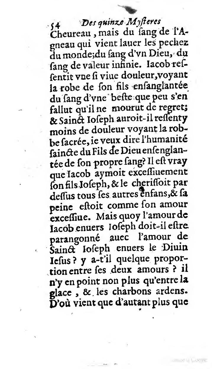 1646 - Jean Piot - Trésor inestimable de Saint-Joseph - BNC Rome