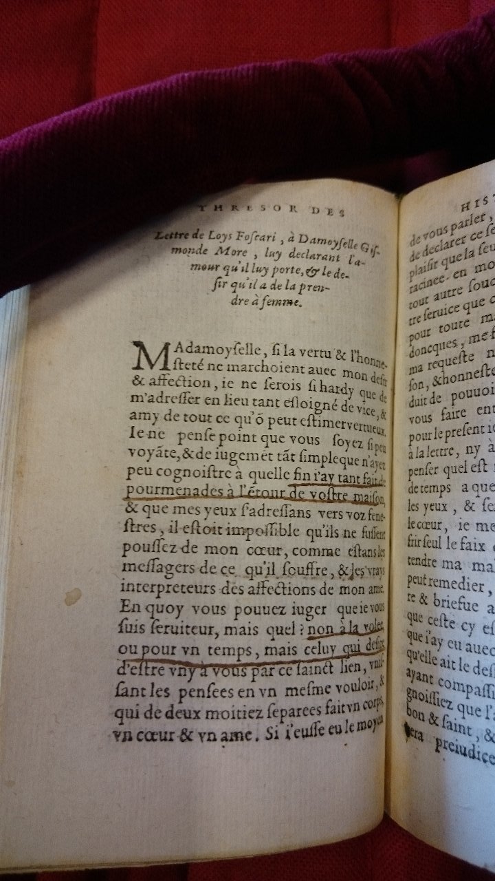 1581 - Pierre Le Voirier et Gervais Mallot - Trésor des histoires tragiques - BnF Richelieu