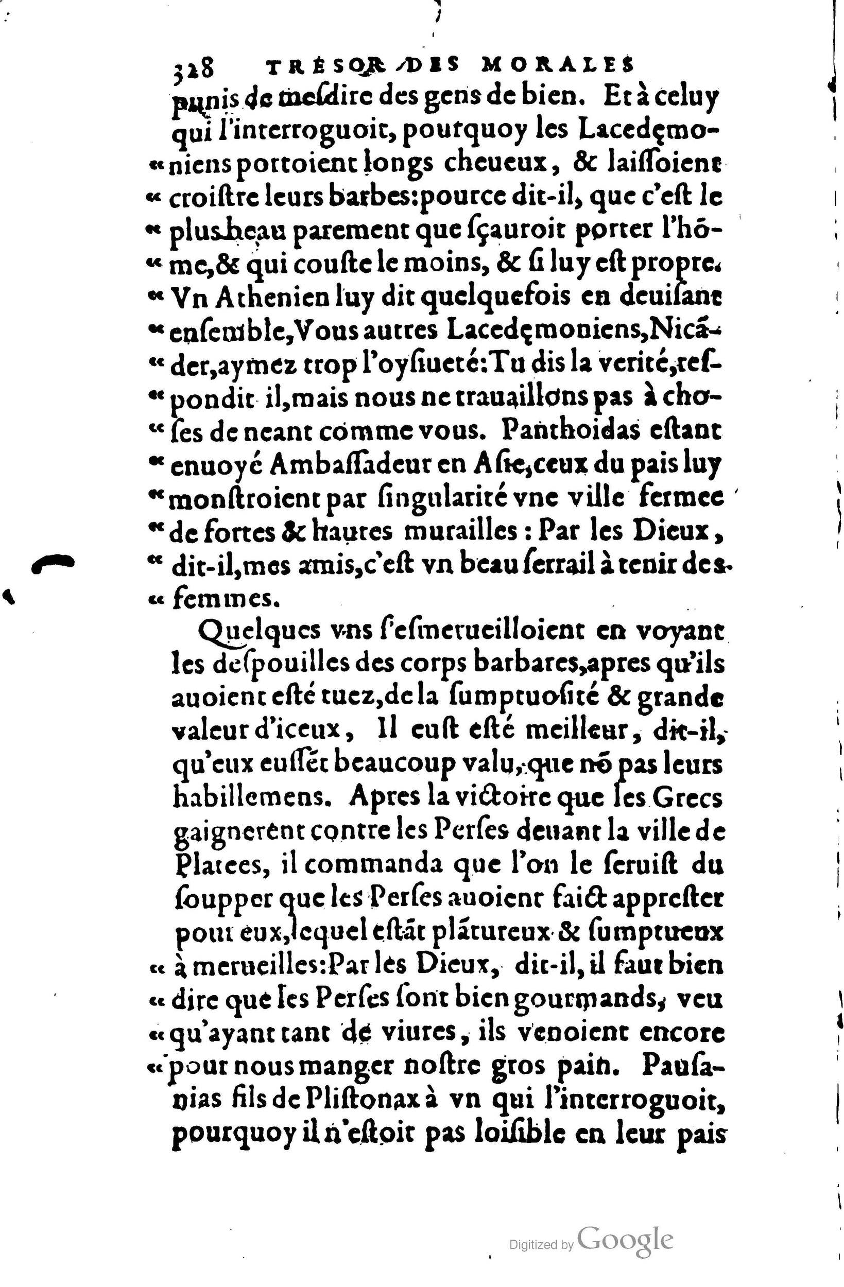 1578 - Jean Poupy - Trésor des morales de Plutarque - BSB Munich