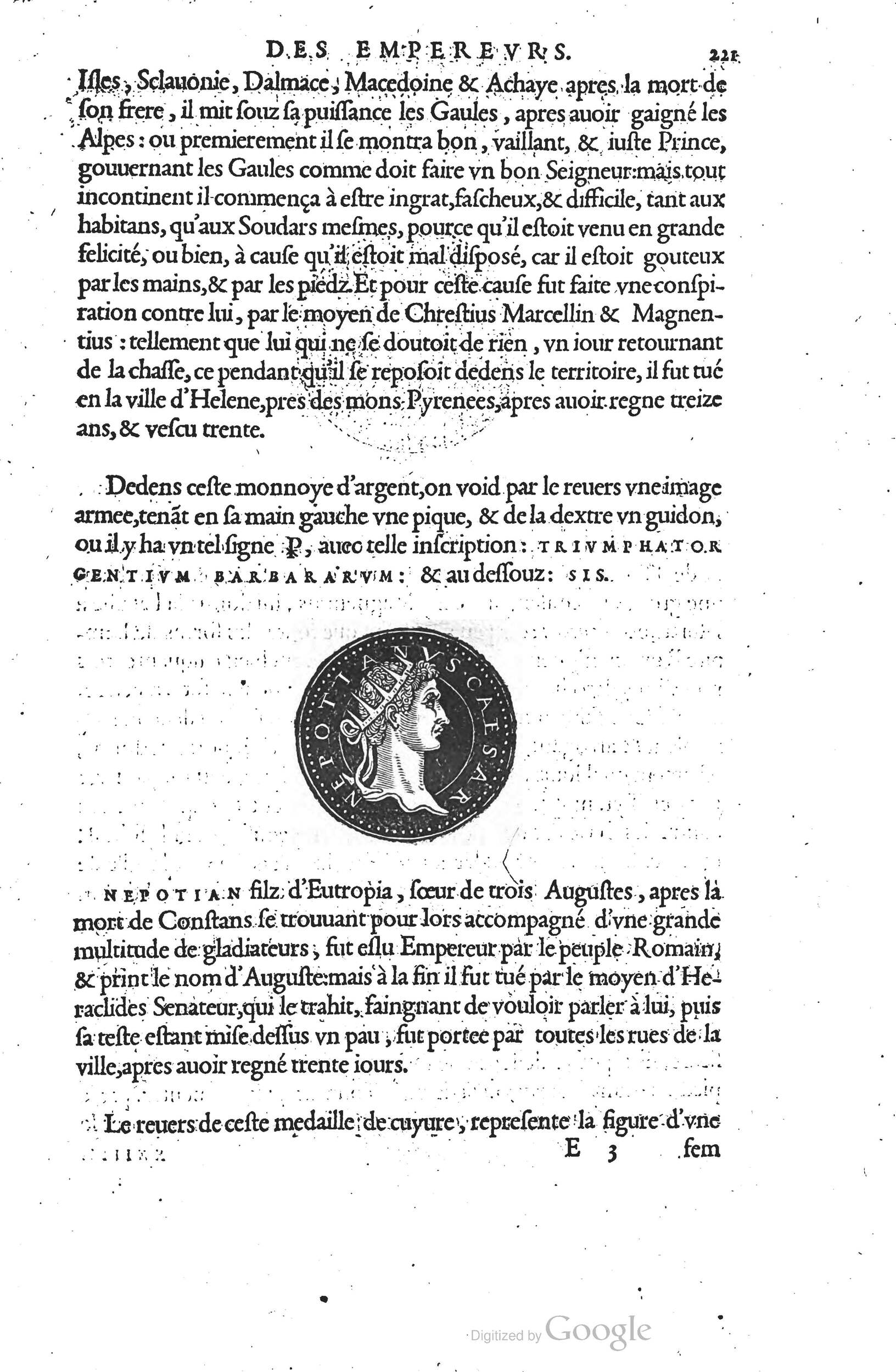 1553 - Jacopo Strada et Thomas Guérin - Épitome du Trésor des antiquités - Prague