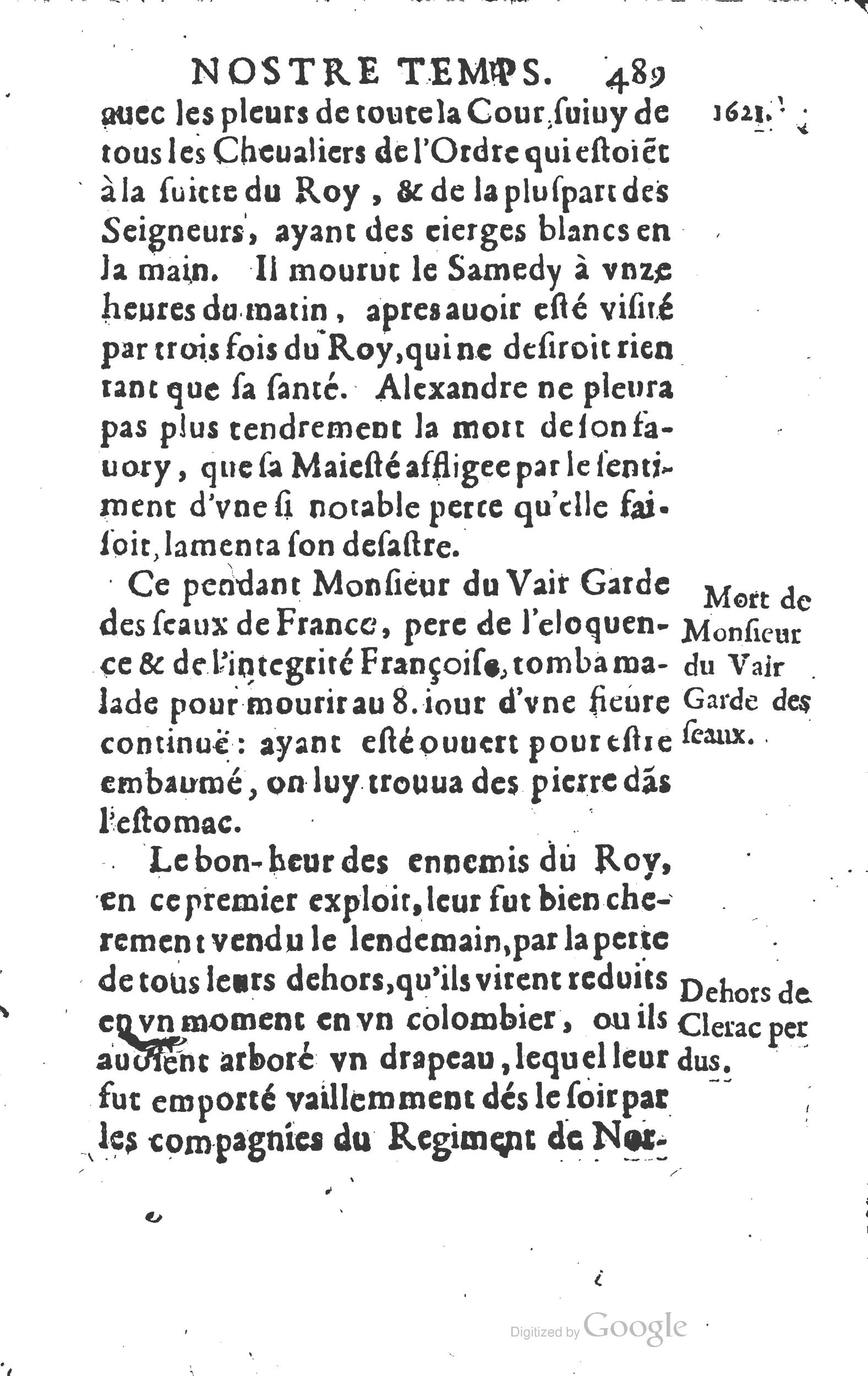 1624 - Joseph Bouillerot - Trésor de l’histoire générale de notre temps - BM Lyon 1624 - Joseph Bouillerot - Trésor de l’histoire générale de notre temps - BM Lyon