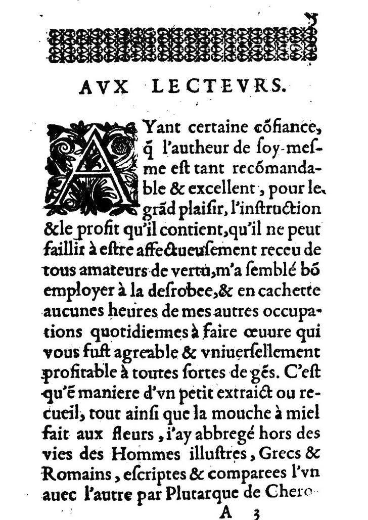 1611 - Pierre Rigaud - Trésor des vies de Plutarque - BM Lyon