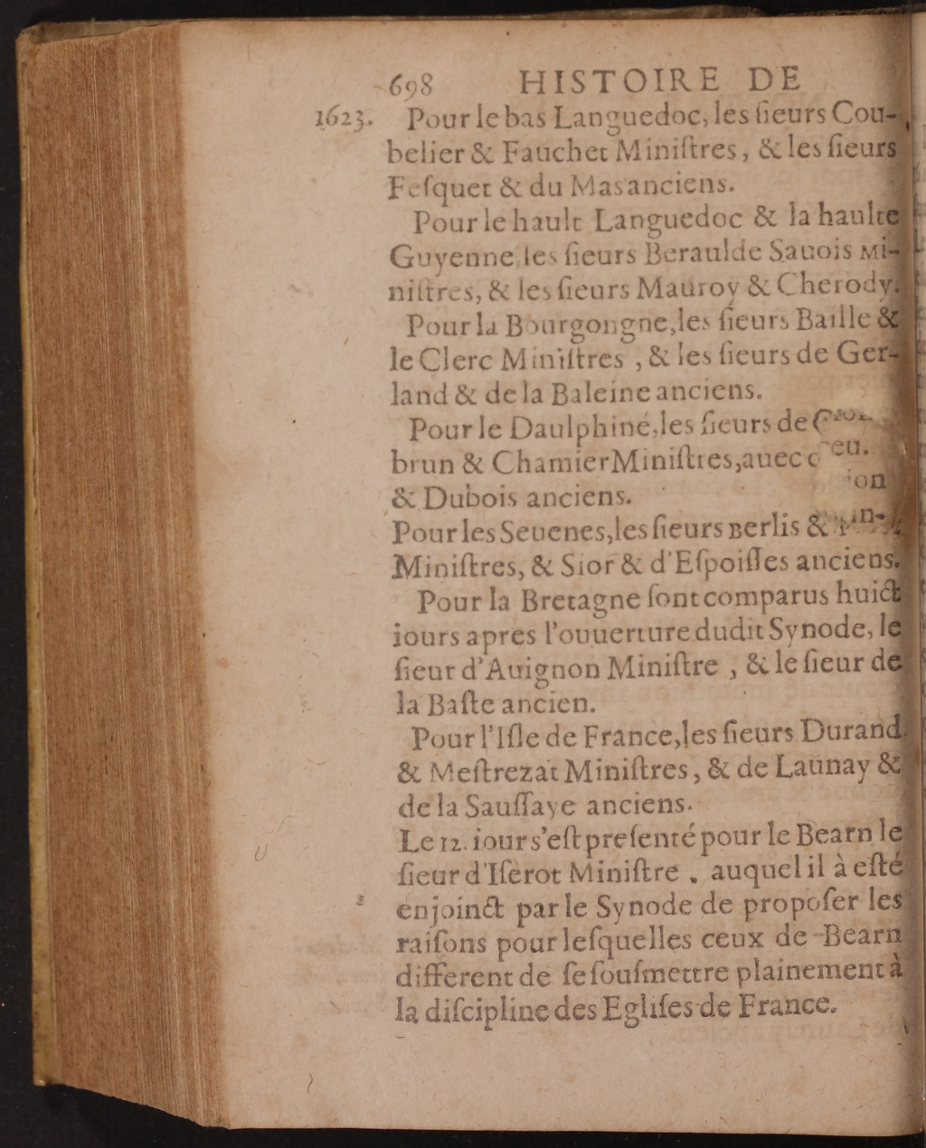 1626 - Joseph Bouillerot - Trésor de l’histoire générale de notre temps - BnF Arsenal