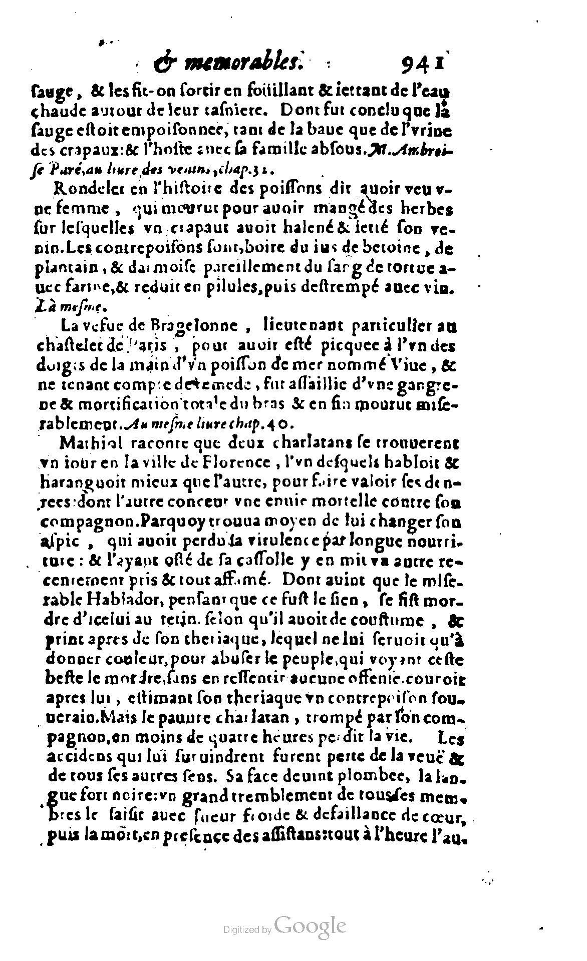1620 - Samuel Crespin - Trésor d’histoires admirables et mémorables - BCU Lausanne