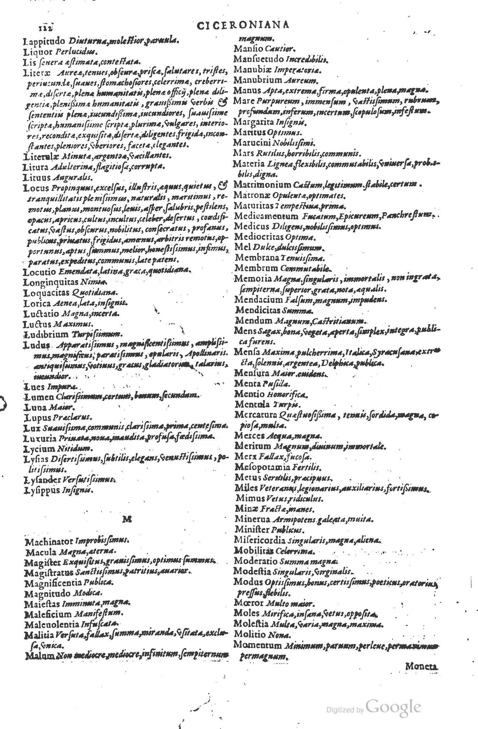 1578 - Louis Cloquemin - Trésor des mots et traits français - BSB Munich