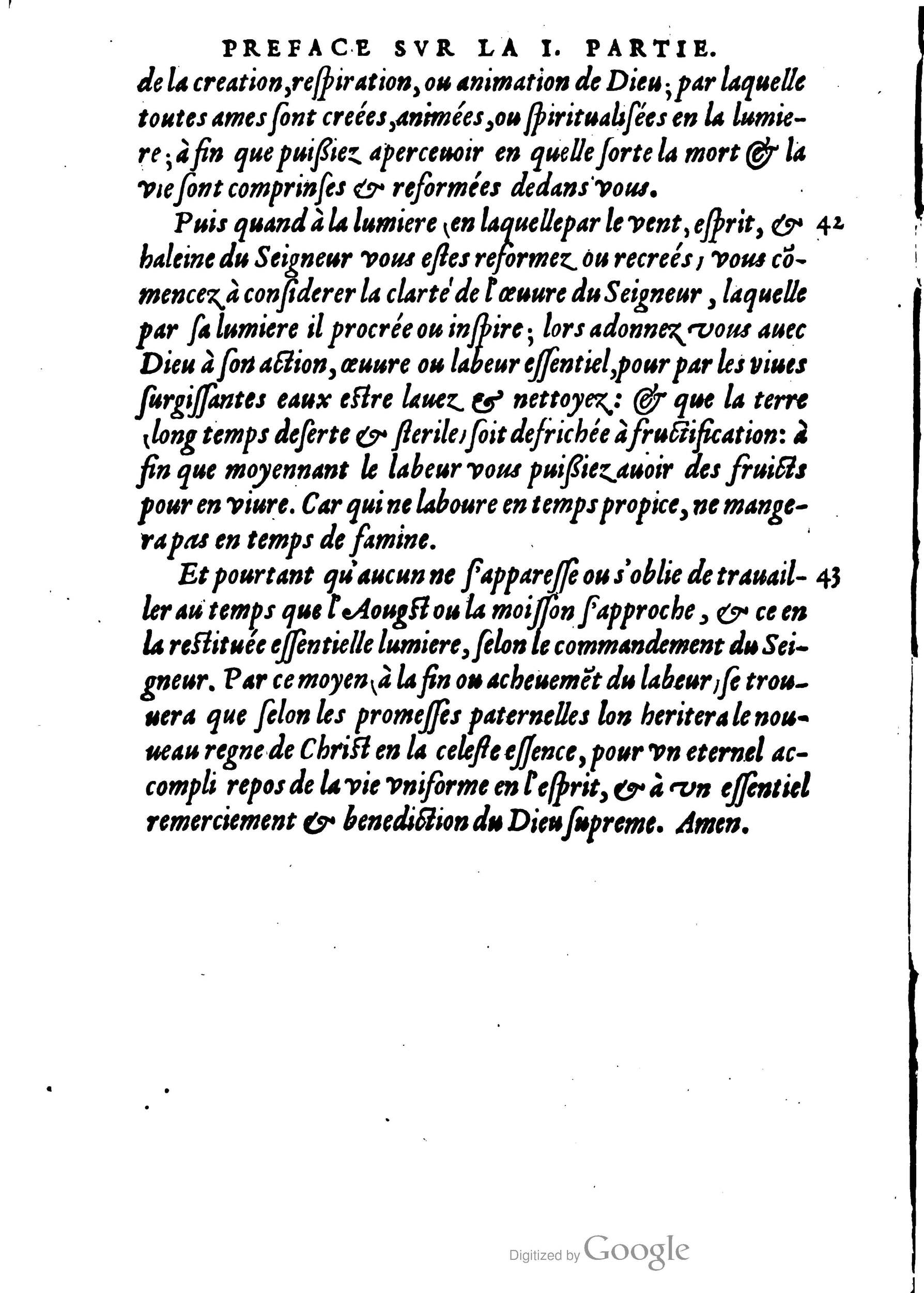1581c. - Christophe Plantin - Le Livre des témoignages du Trésor caché au champ - Amsterdam