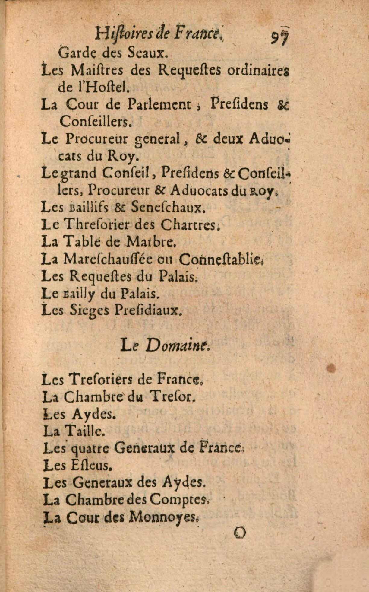 1639 - Jean Corrozet - Trésor des histoires de France - BSB Munich 1639 - Jean Corrozet - Trésor des histoires de France - BSB Munich