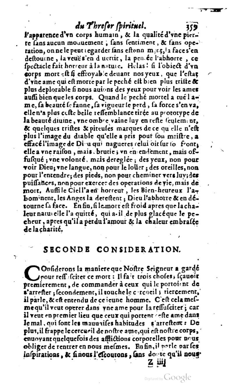 1637 - s.n. - Trésor spirituel des âmes religieuses - BM Lyon