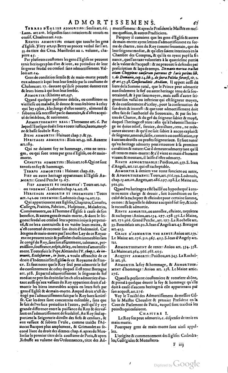 1629 - Veuve Nicolas Buon - Trésor du droit français (21754 T. 1) - BM Lyon