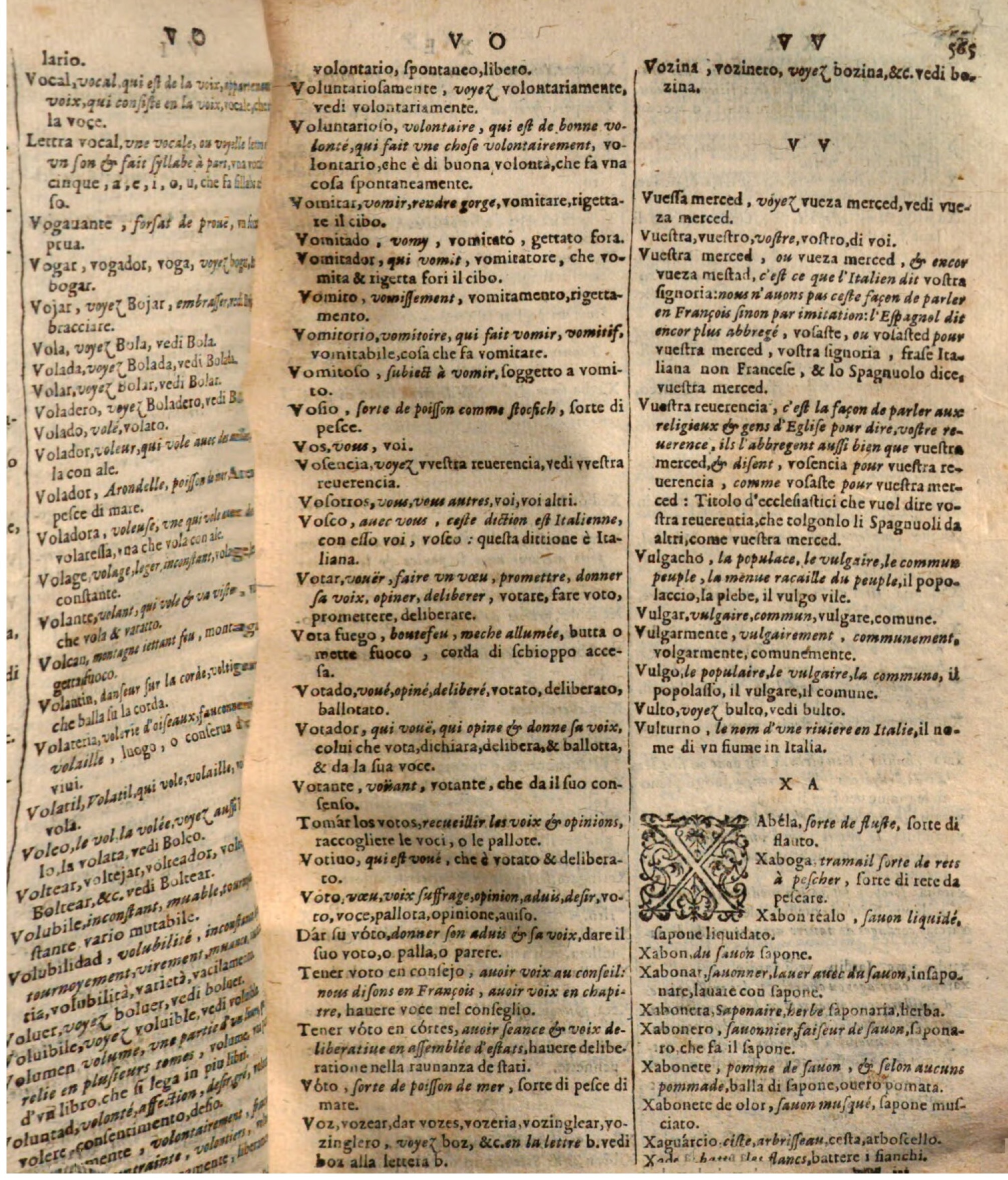 1644 - Jacques Crespin - Trésor des trois langues - Passau