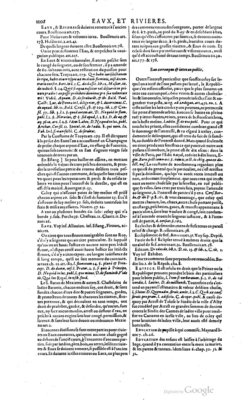 1629 - Veuve Nicolas Buon - Trésor du droit français (29620 T. 1) - BM Lyon