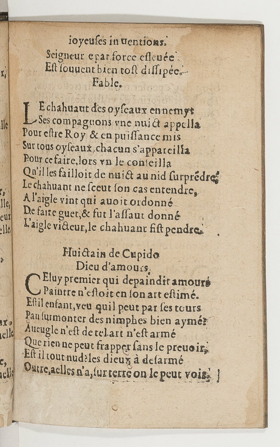 1568c. - Veuve Jean Bonfons - Trésor des joyeuses inventions du parangon de poésies - BnF Arsenal