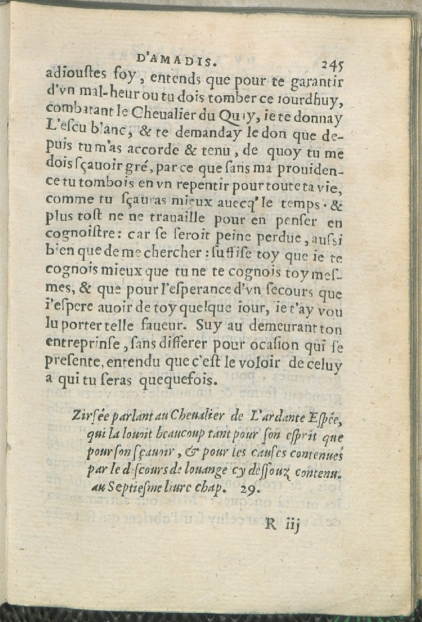 1559 - Pierre Regnard - Trésor des Amadis - Det KLG Copenhague 1559 - Pierre Regnard - Trésor des Amadis - Det KLG Copenhague