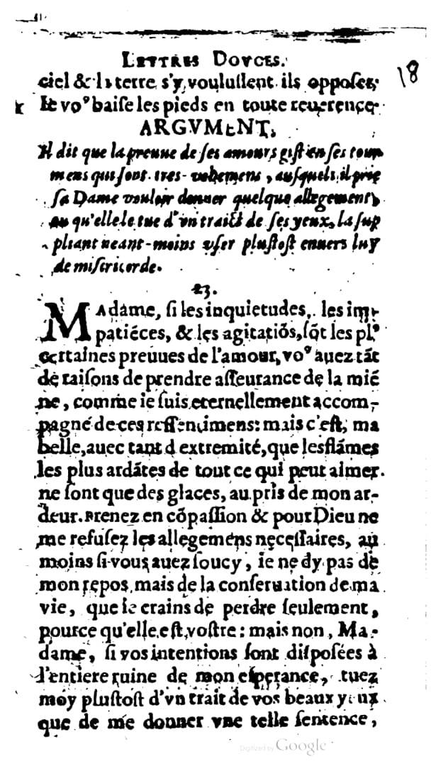 1624 - Nicolas Oudot - Trésor des lettres douces et amoureuses - BNC Florence