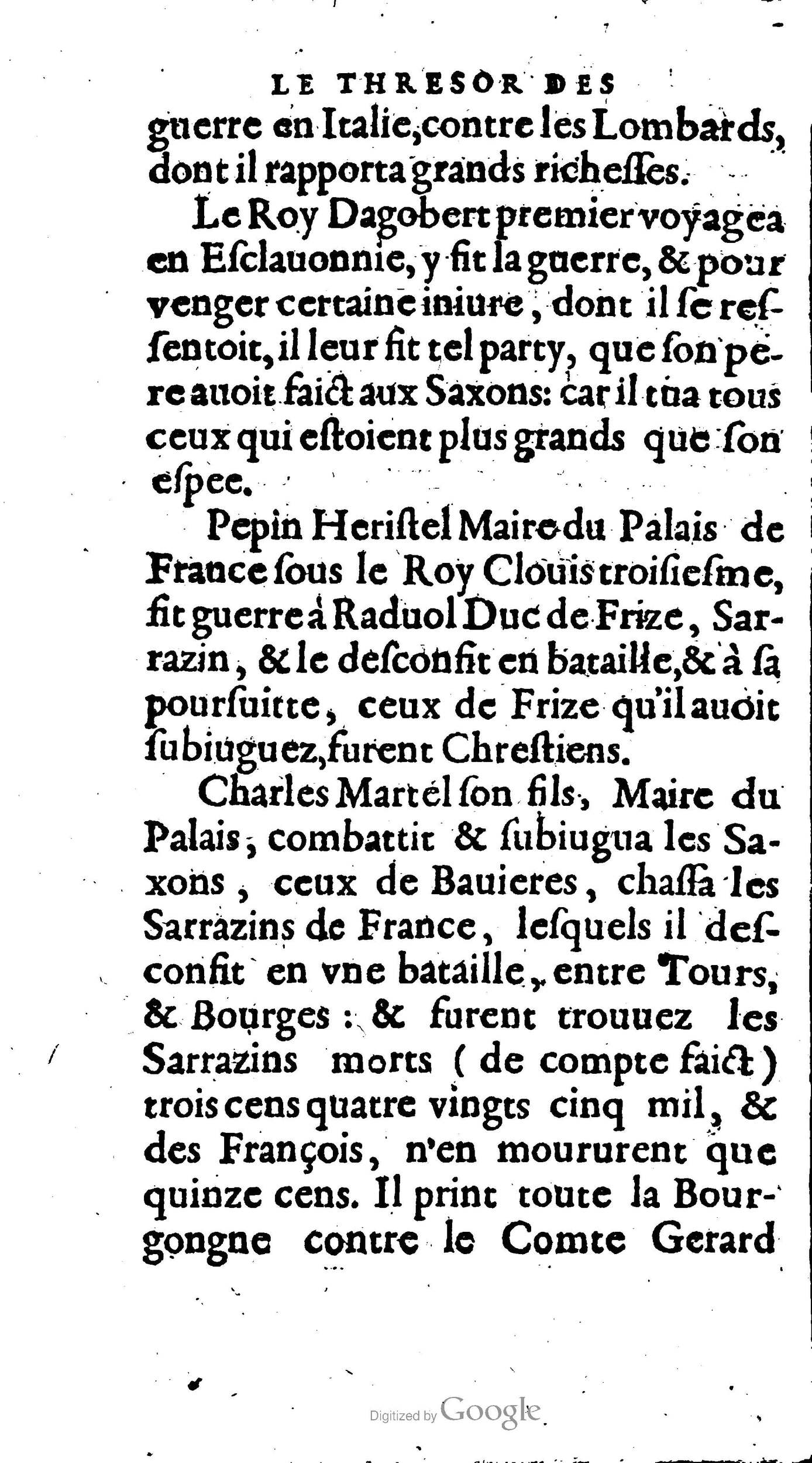 1604 - Galiot Corrozet - Trésor des histoires de France - BnF Arsenal