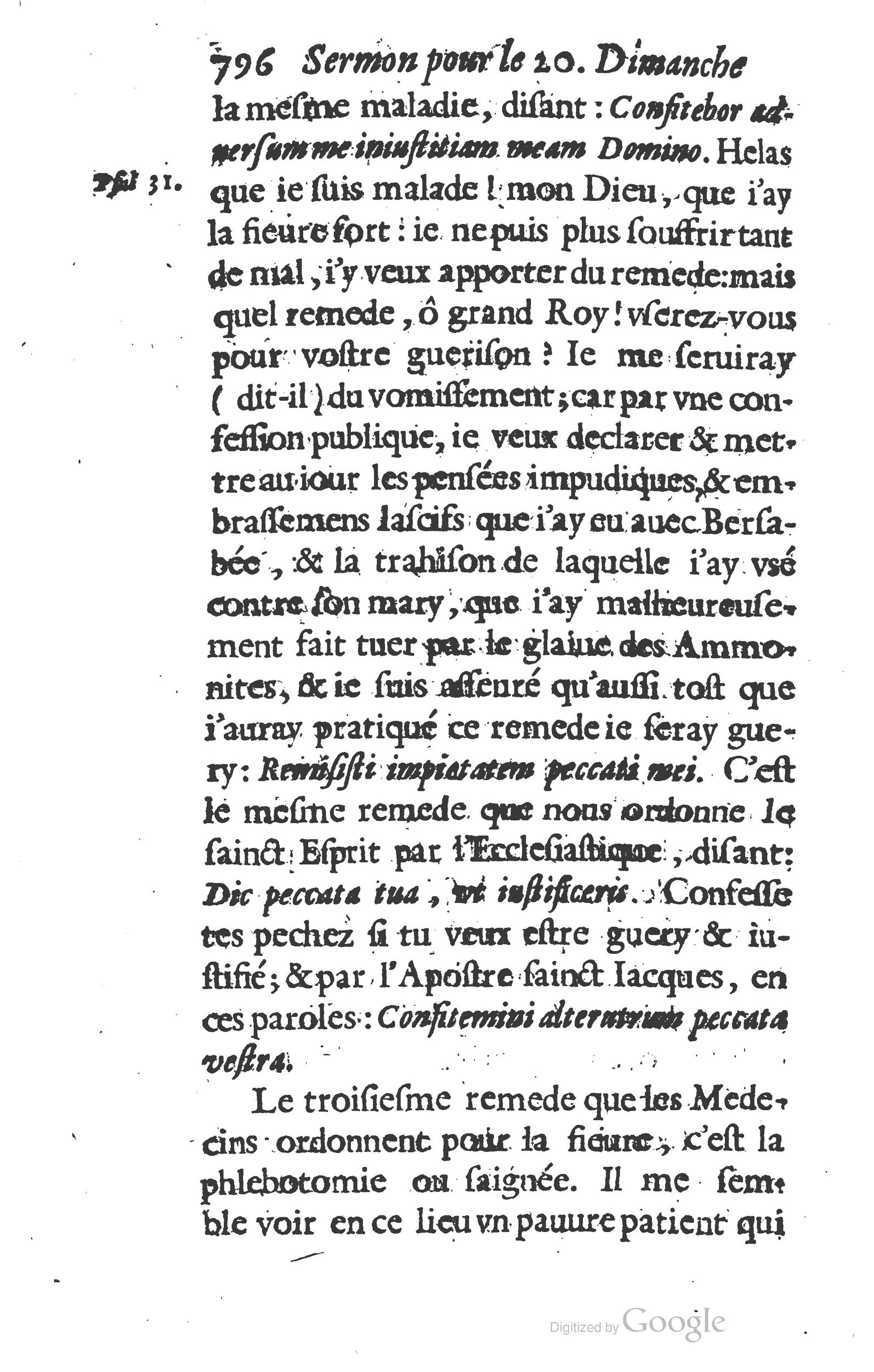 1629 - Manassés de Préaulx - Sermons ou Trésors de la piété chrétienne - BM Lyon