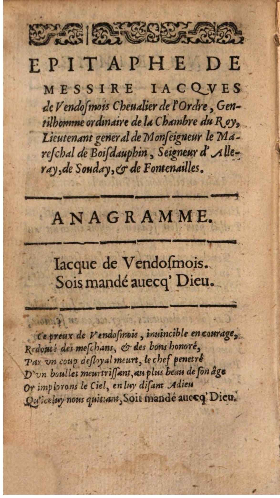 1611 - Théodore Reinsart - La Suitte des marguerites françoises, ou second thresor du bien dire - BSB Munich