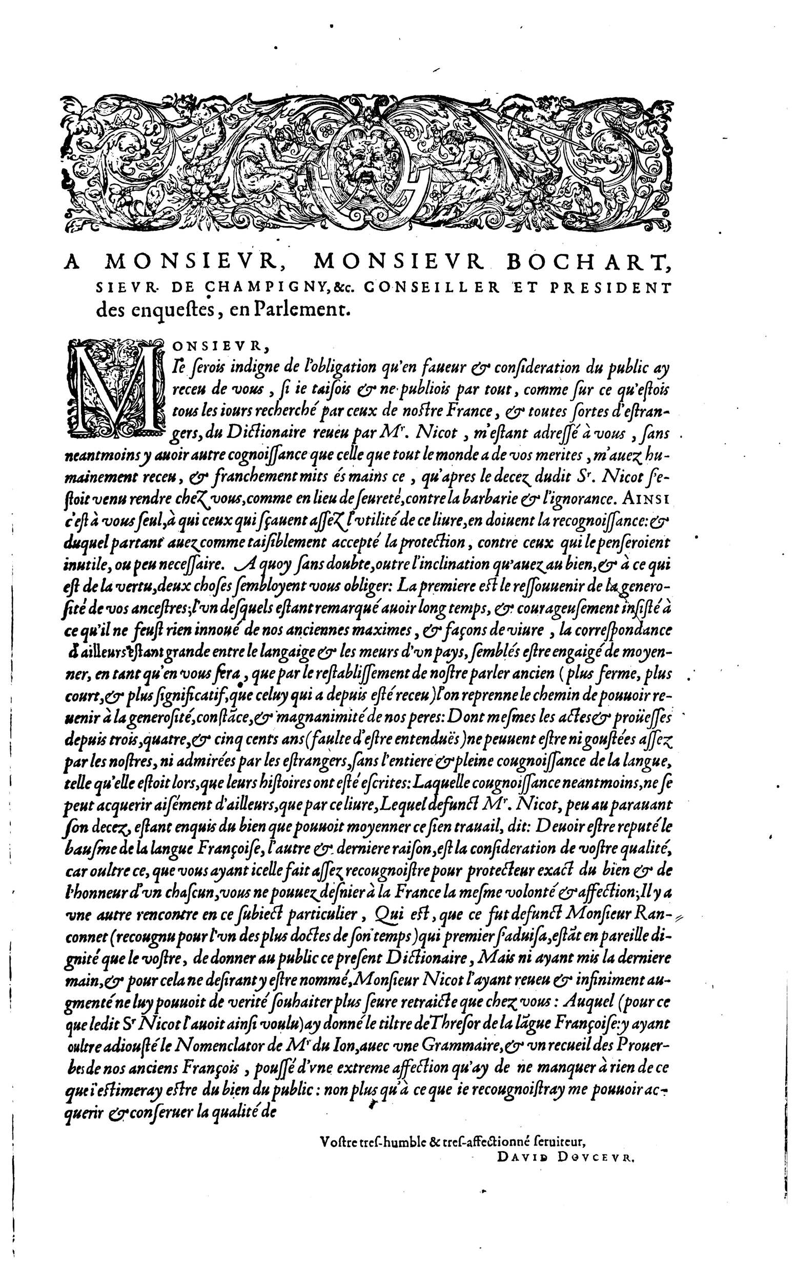1606 - David Douceur - Trésor de la langue française - BM Lyon