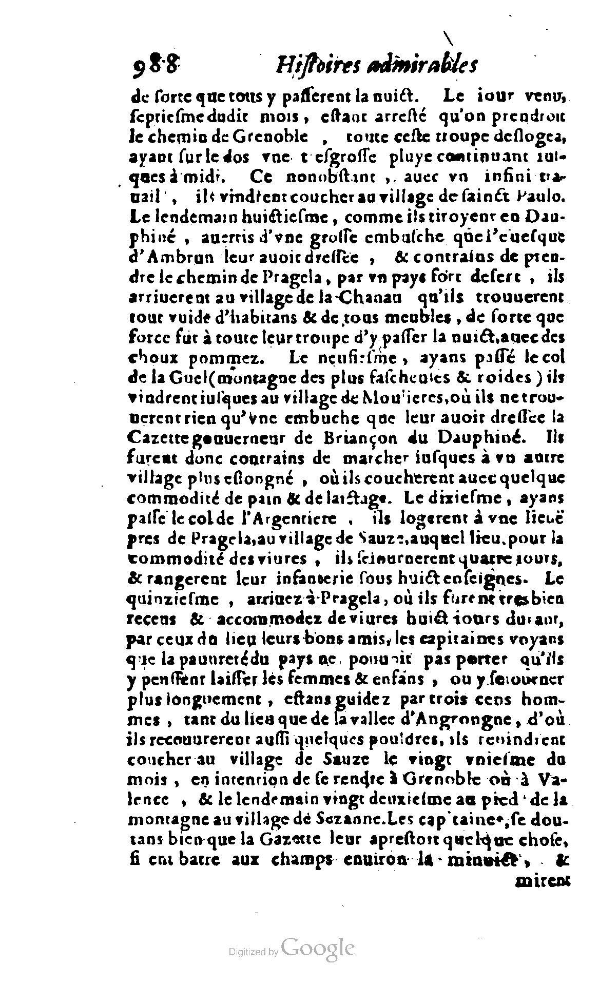 1620 - Samuel Crespin - Trésor d’histoires admirables et mémorables - BCU Lausanne