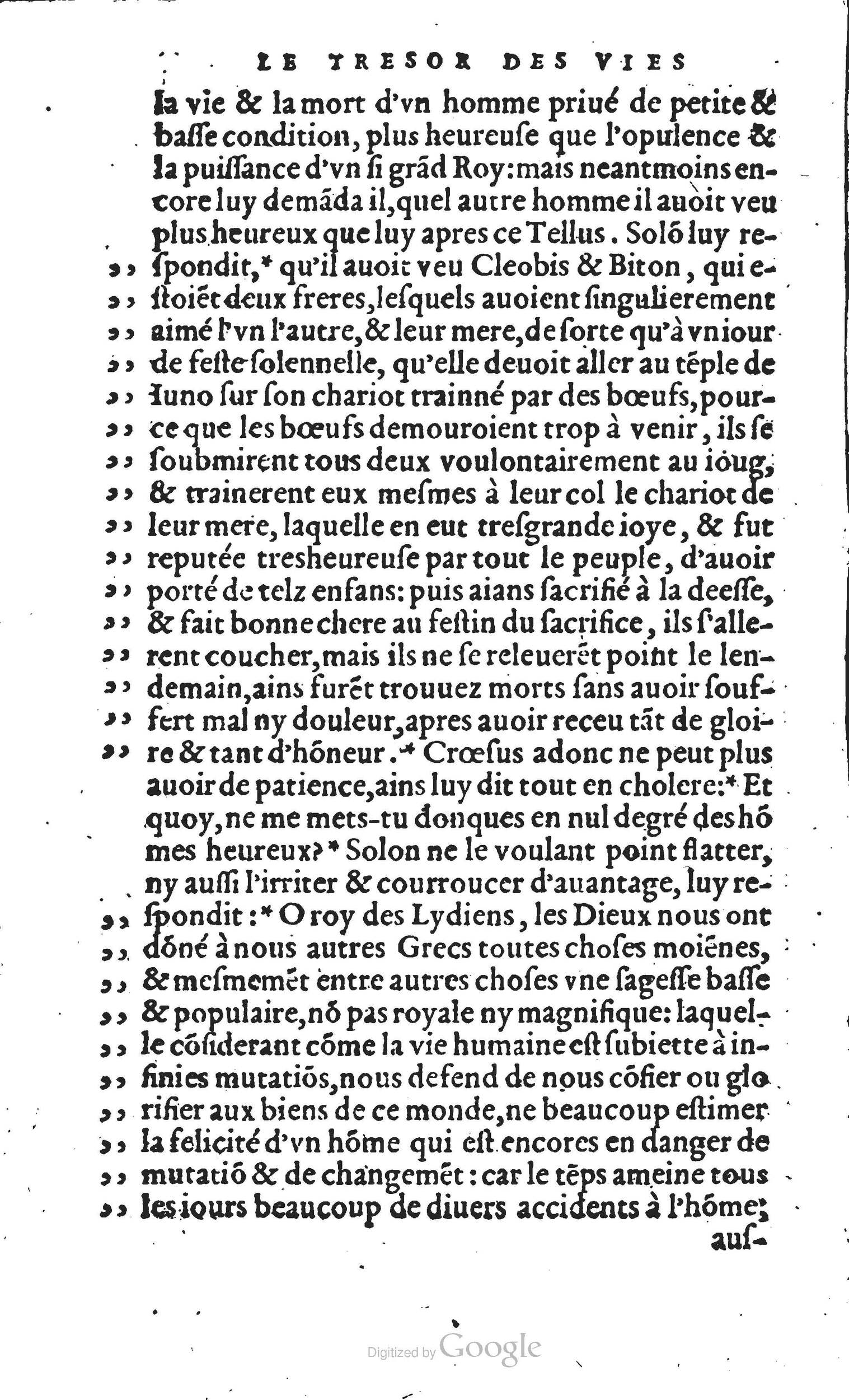1567 - Willem Silvius - Trésor des vies de Plutarque - Anvers Musée Plantin-Moretus
