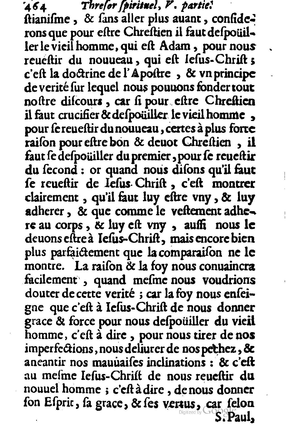1635 - Sébastien Huré - Trésor spirituel contenant les obligations - BM Lyon