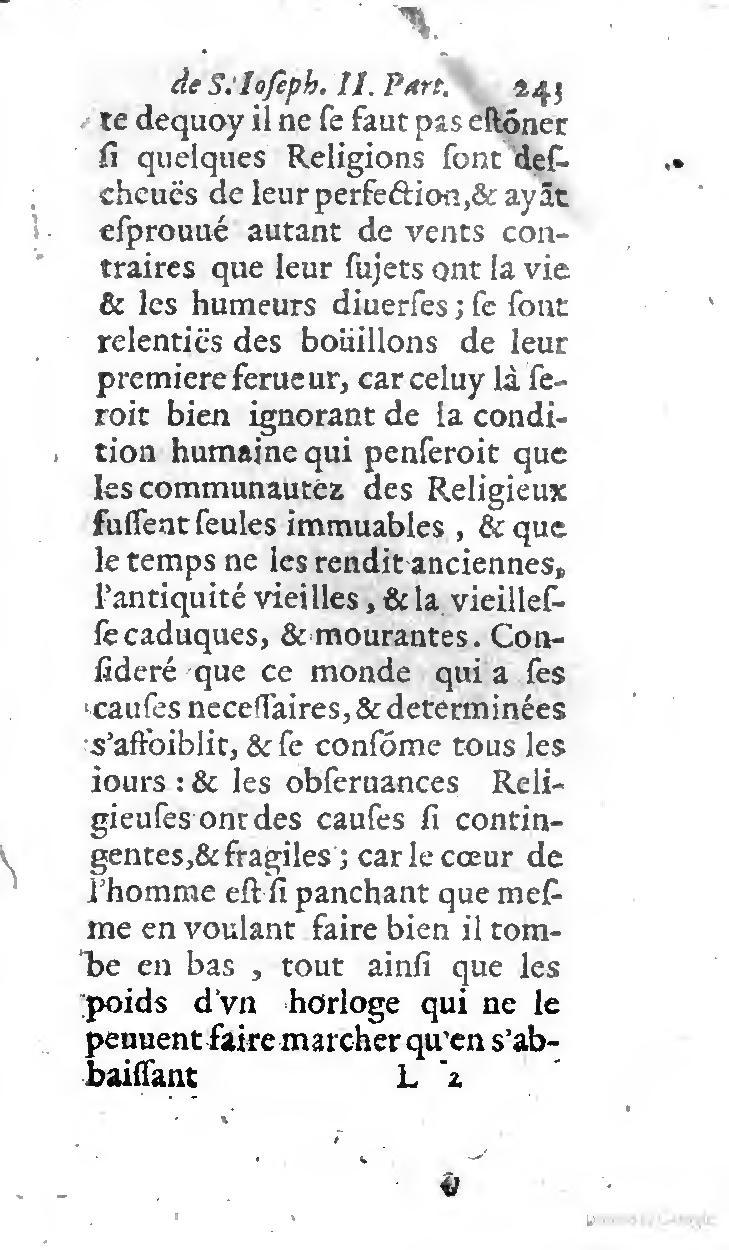 1646 - Jean Piot - Trésor inestimable de Saint-Joseph - BNC Rome