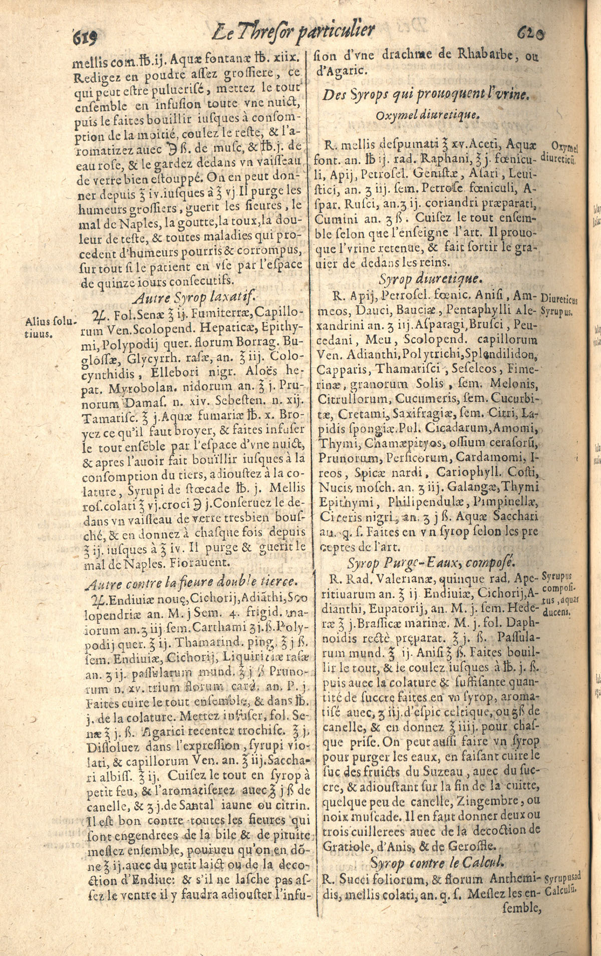 1610 - Étienne Gamonet - Grand Trésor ou dispensaire - CESR Tours