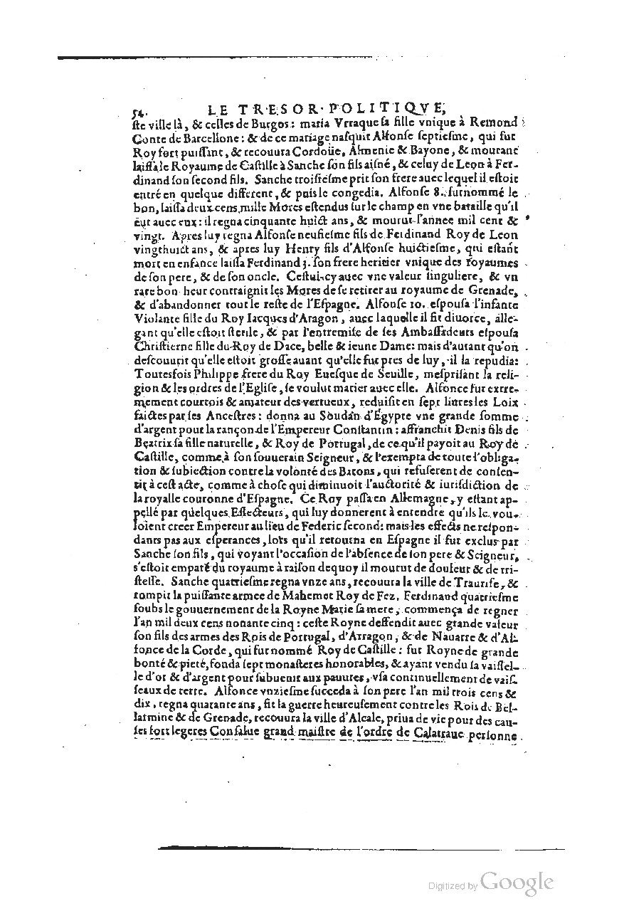 1611 - Pierre Chevalier - Trésor politique - UGent